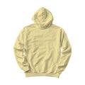 Unisex Hoodie Mockup — Banana Cream Box Fit Back View — POD Print Mockup | Instant JPG Download | Commercial Licence Included | MockupBulk
