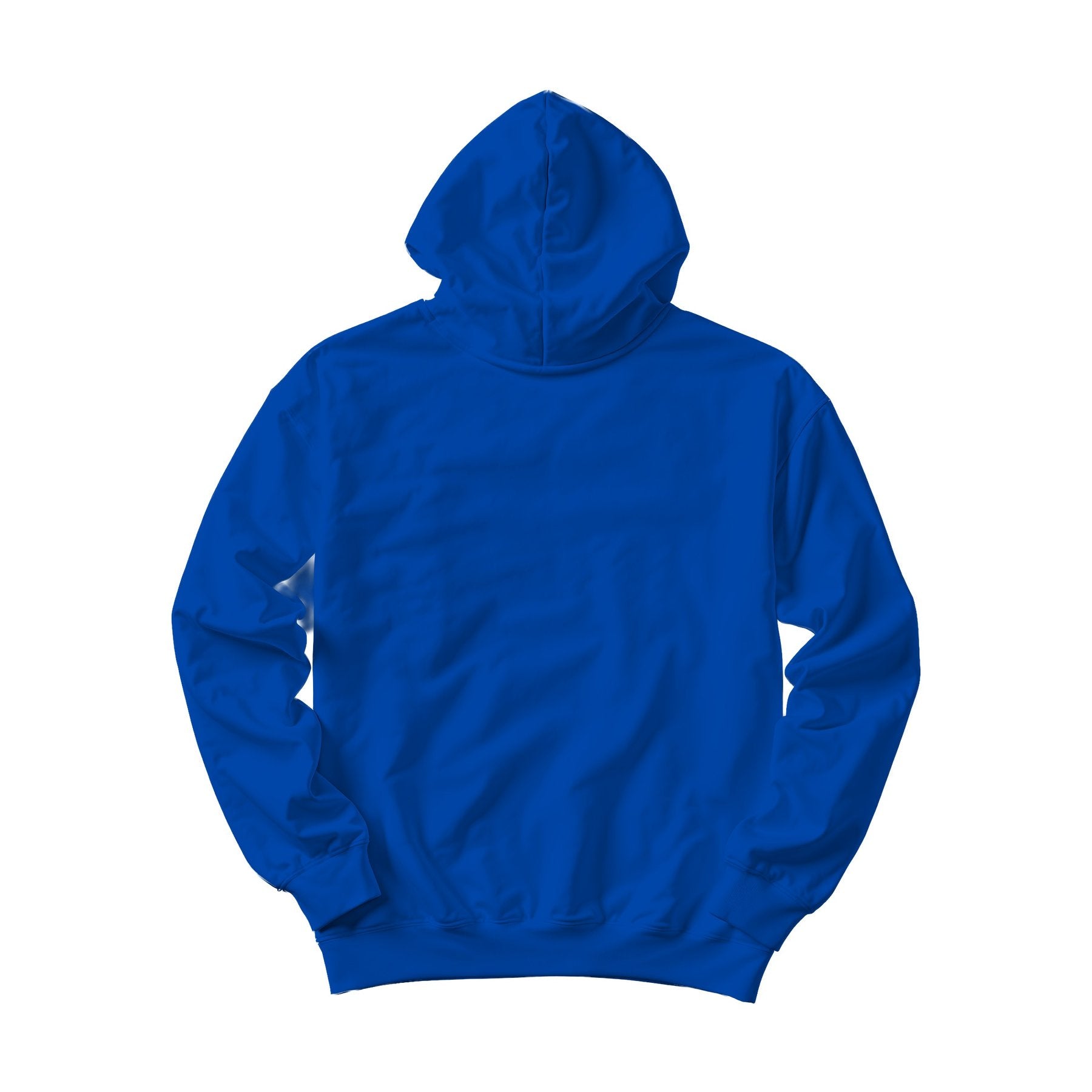 Unisex Hoodie Mockup | Bright Royal Box Fit Back View — Instant JPG Download | Commercial Licence | Etsy POD Print Mockup | MockupBulk