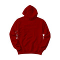 Unisex Hoodie Mockup — Cardinal Box Fit Back View — Digital Download Mockup | High-Resolution JPG | Commercial Use Included | MockupBulk