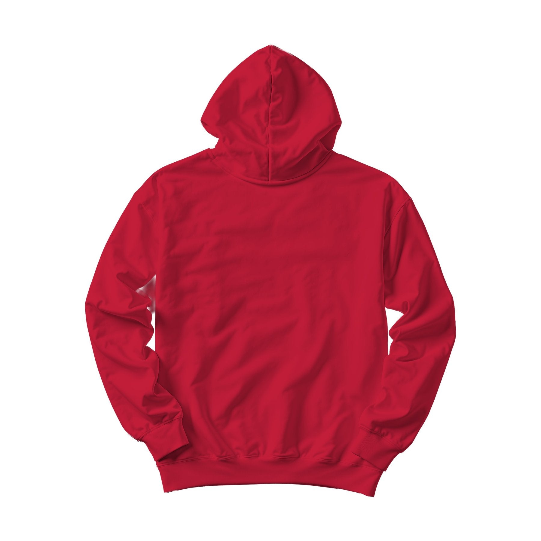 Unisex Hoodie Mockup, Cardinal Red Box Fit Back View | Etsy POD Mockup Template | Instant Download JPG | Commercial Use | MockupBulk