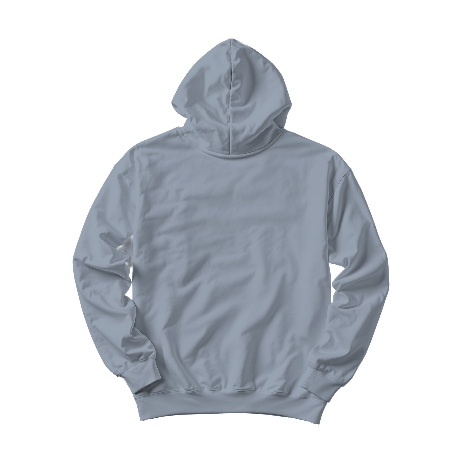 Unisex Hoodie Mockup | Chambray Box Fit Back View — High-Res JPG Template | Instant Digital Download | POD Etsy Shopify | MockupBulk