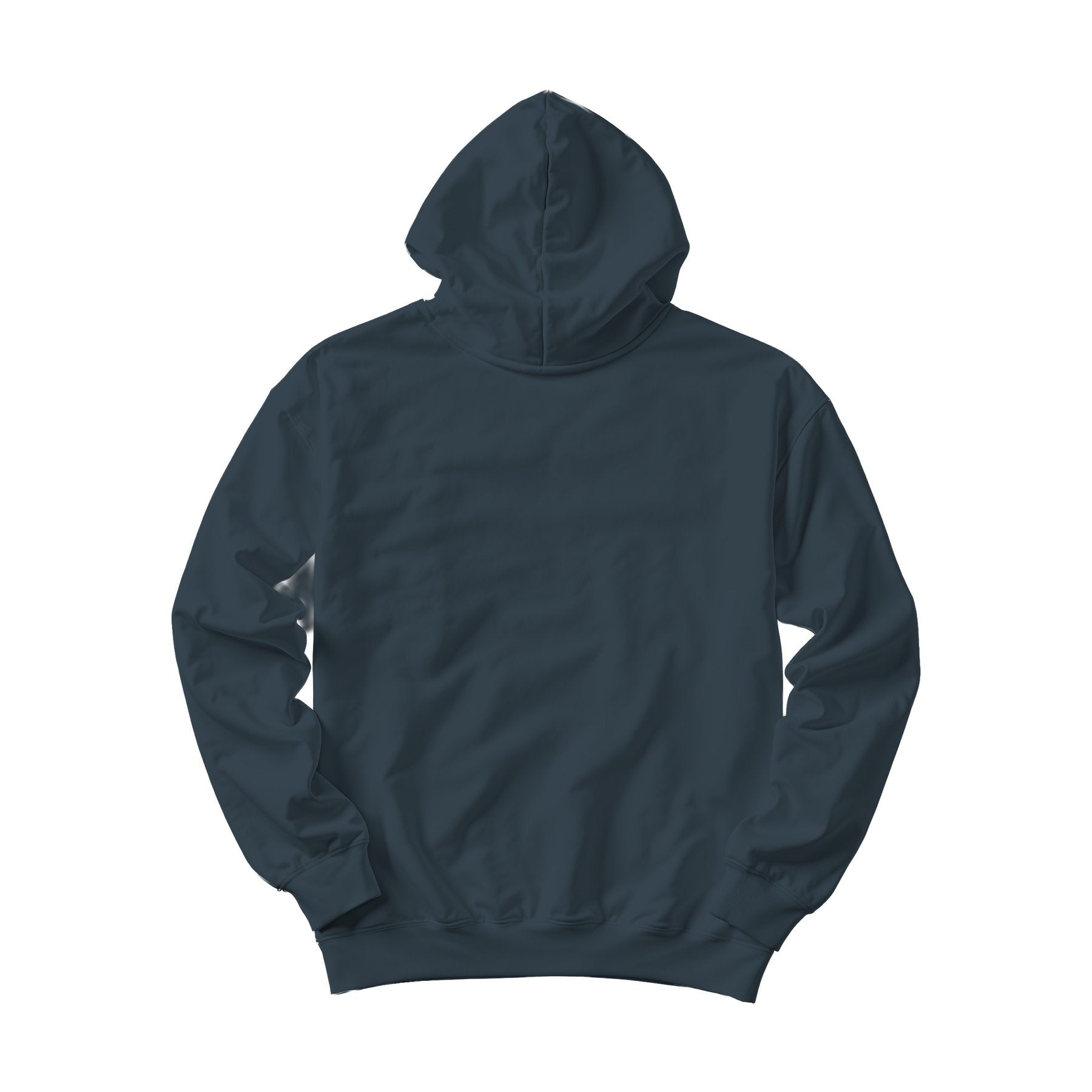 Unisex Hoodie Mockup | Charcoal Box Fit Back View | POD Print Mockup | Instant JPG Download | Commercial Licence Included | MockupBulk