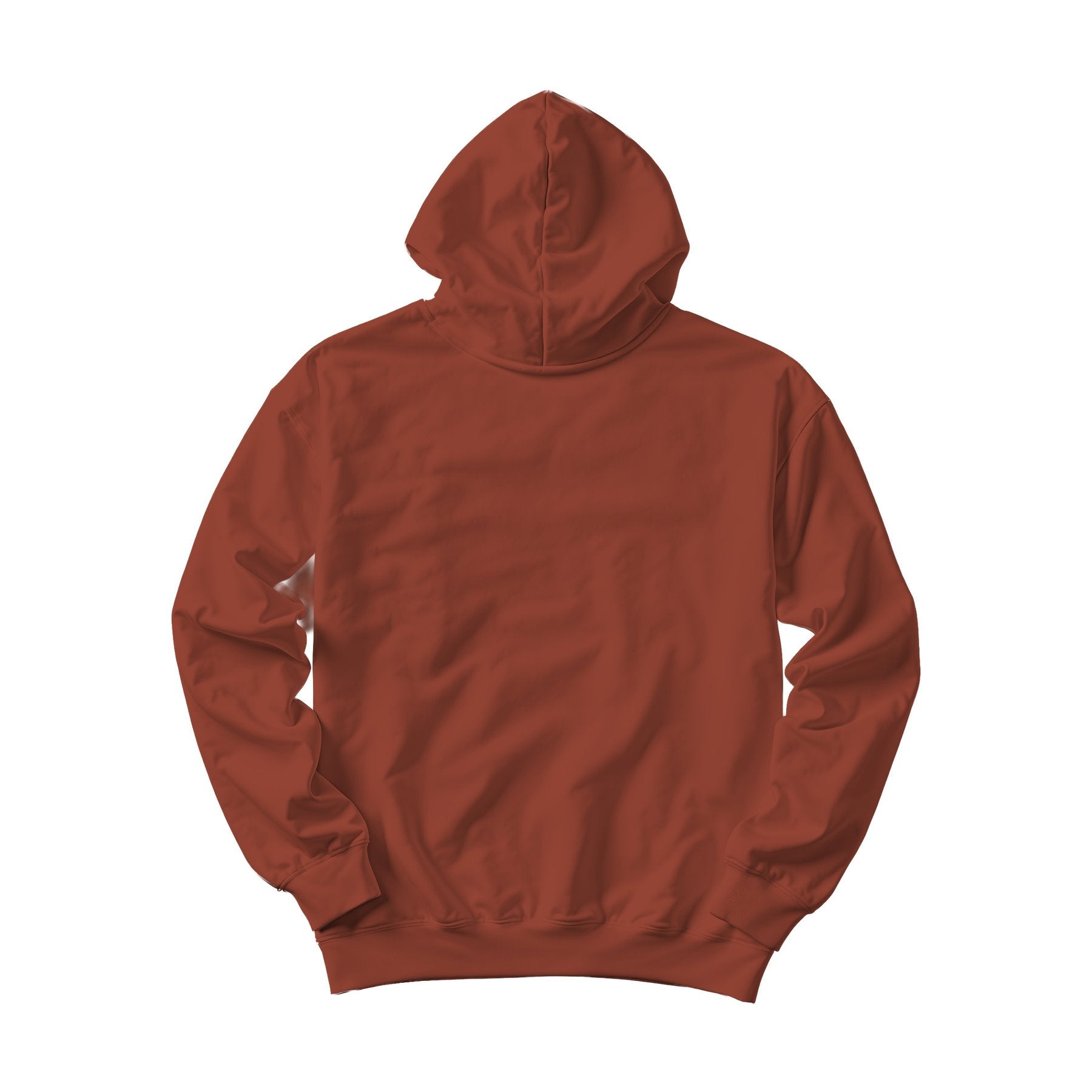 Unisex Hoodie Mockup | Chestnut Box Fit Back View | JPG Digital Download | Etsy Shopify Mockup | Commercial Licence Included | MockupBulk