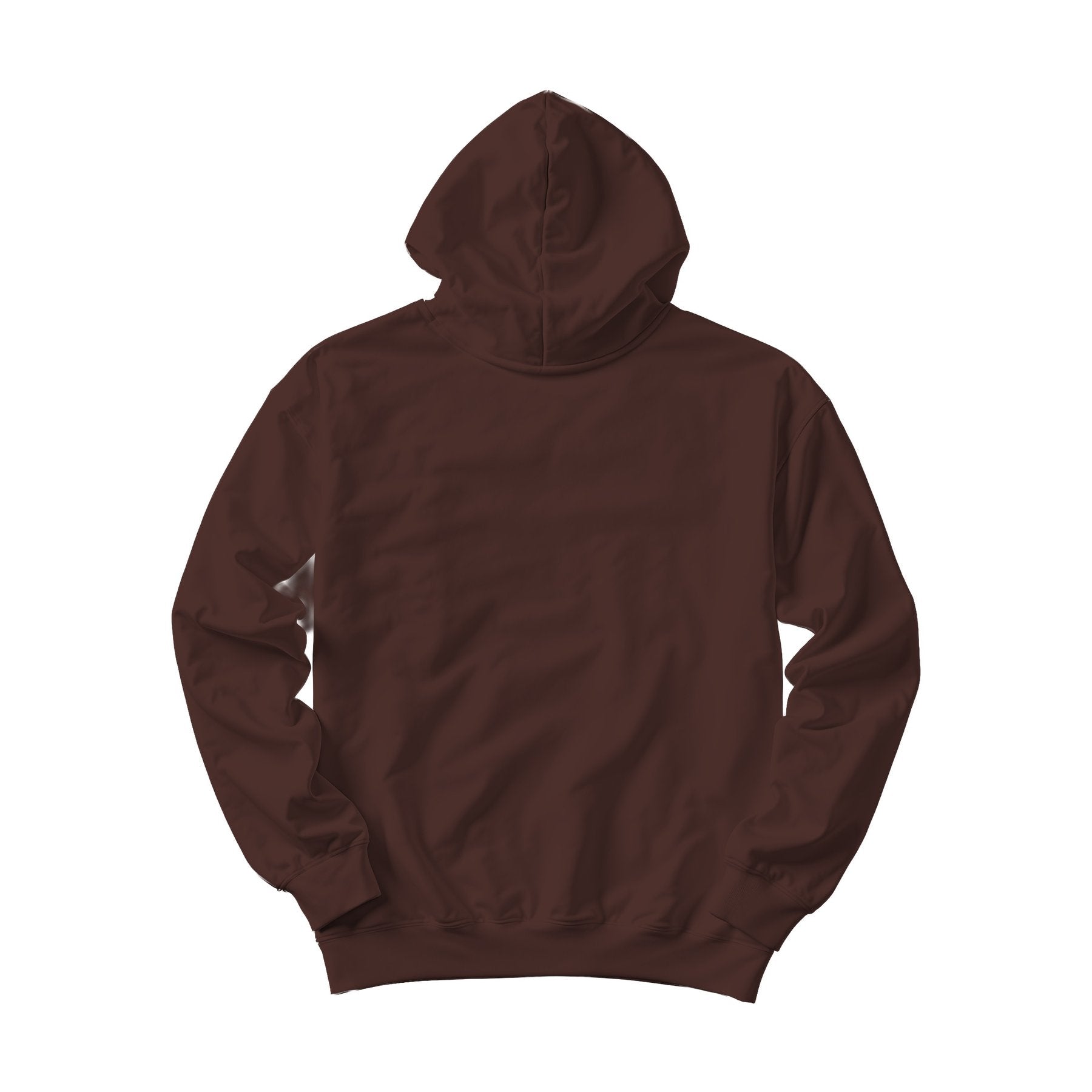 Unisex Hoodie Mockup | Espresso Box Fit Back View — High-Res JPG Instant Download | Commercial Use | Etsy POD Shopify Template | MockupBulk