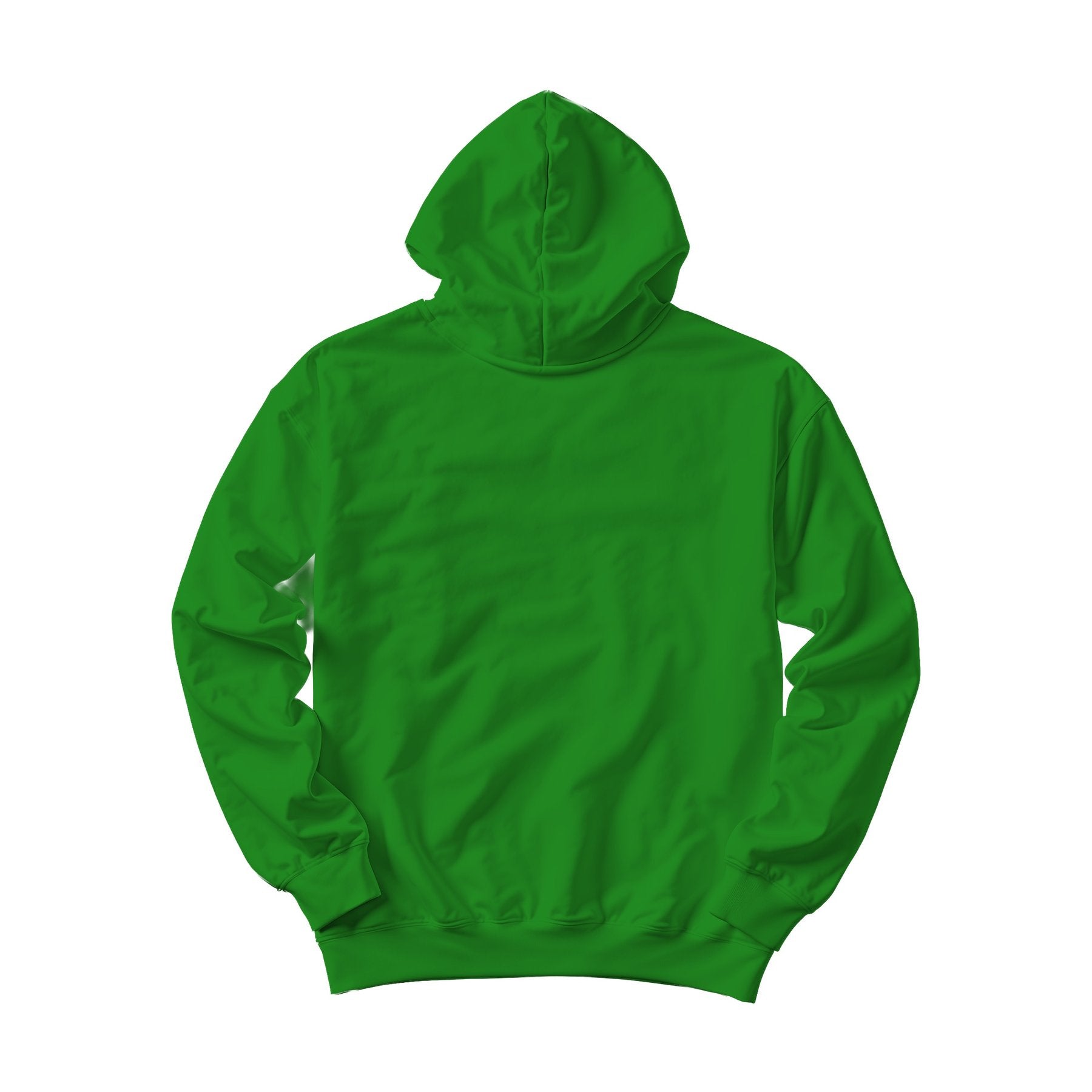 Unisex Hoodie Mockup, Forest Green Box Fit Back View | Instant Download JPG Mockup | POD Etsy Redbubble Printful | Commercial Use | MockupBulk