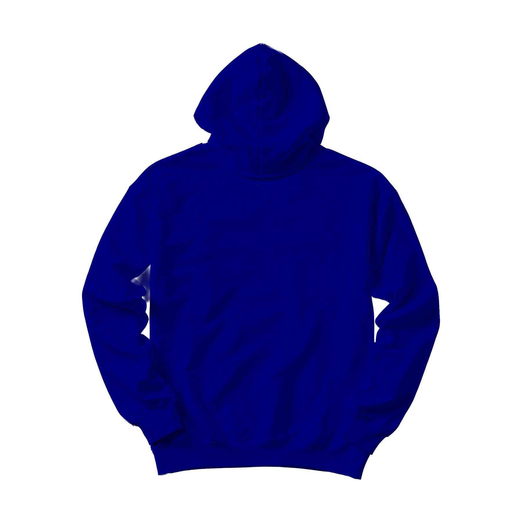 Unisex Hoodie Mockup | Navy Box Fit Back View — High Resolution JPG | POD Mockup Template | Commercial Use Download | MockupBulk