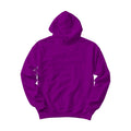 Unisex Hoodie Mockup | Purple Box Fit Back View | Digital Download Mockup | High-Resolution JPG | Commercial Use Included | MockupBulk