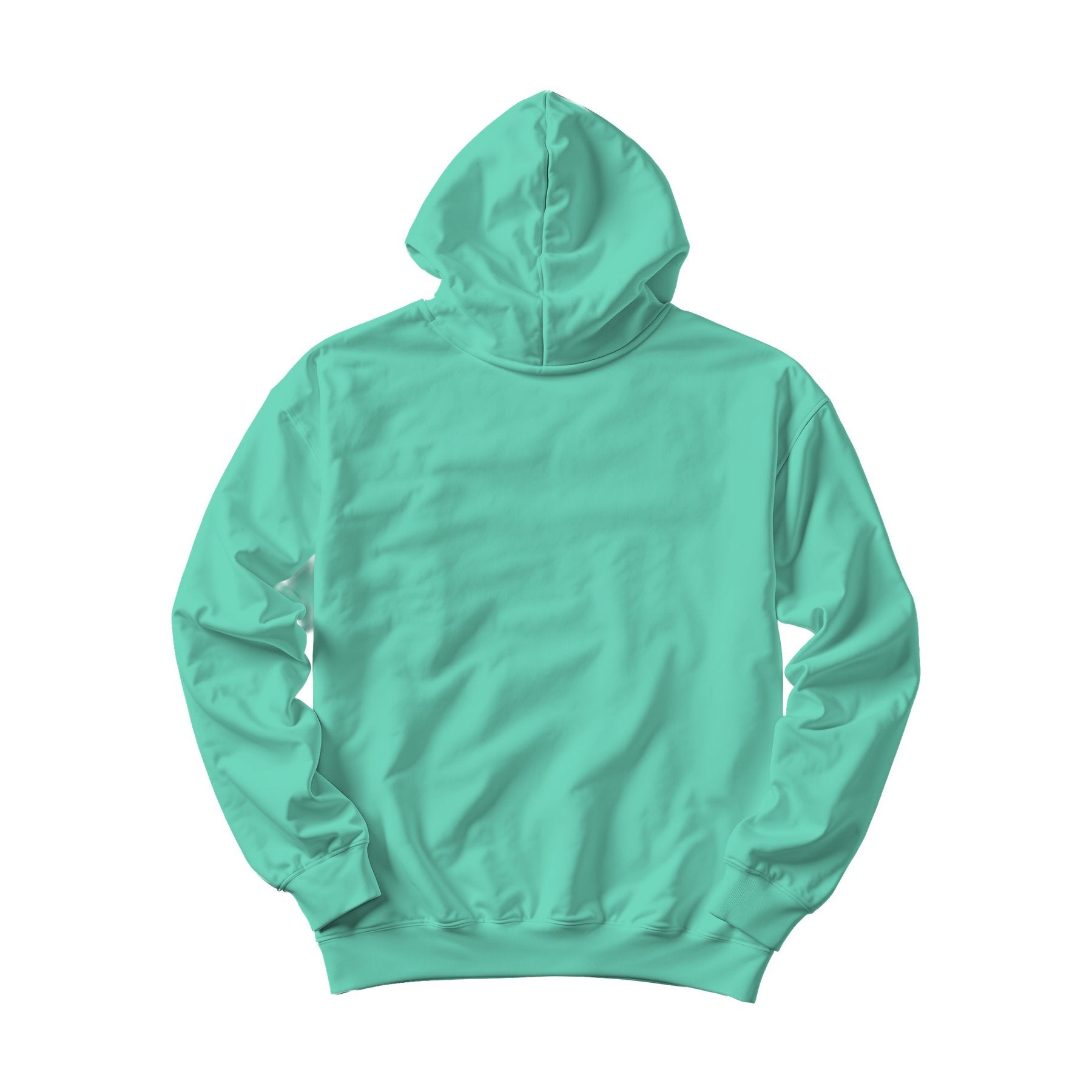 Unisex Hoodie Mockup, Seafoam Box Fit Back View | Instant JPG Download | Commercial Licence | Etsy POD Print Mockup | MockupBulk