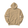 Unisex Hoodie Mockup, Tan Box Fit Back View | High-Res JPG Template | Instant Digital Download | POD Etsy Shopify | MockupBulk