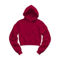 Womens Hoodie Mockup | Antique Cherry Red Crop Fit | Product Mockup JPG | Instant Download | Commercial Use for POD Sellers | MockupBulk