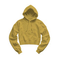 Womens Hoodie Mockup | Antique Gold Crop Fit — JPG Mockup Download | For POD Sellers Designers Etsy Shops | Commercial Use | MockupBulk