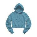 Womens Hoodie Mockup | Arctic Blue Crop Fit | POD Print Mockup | Instant JPG Download | Commercial Licence Included | MockupBulk