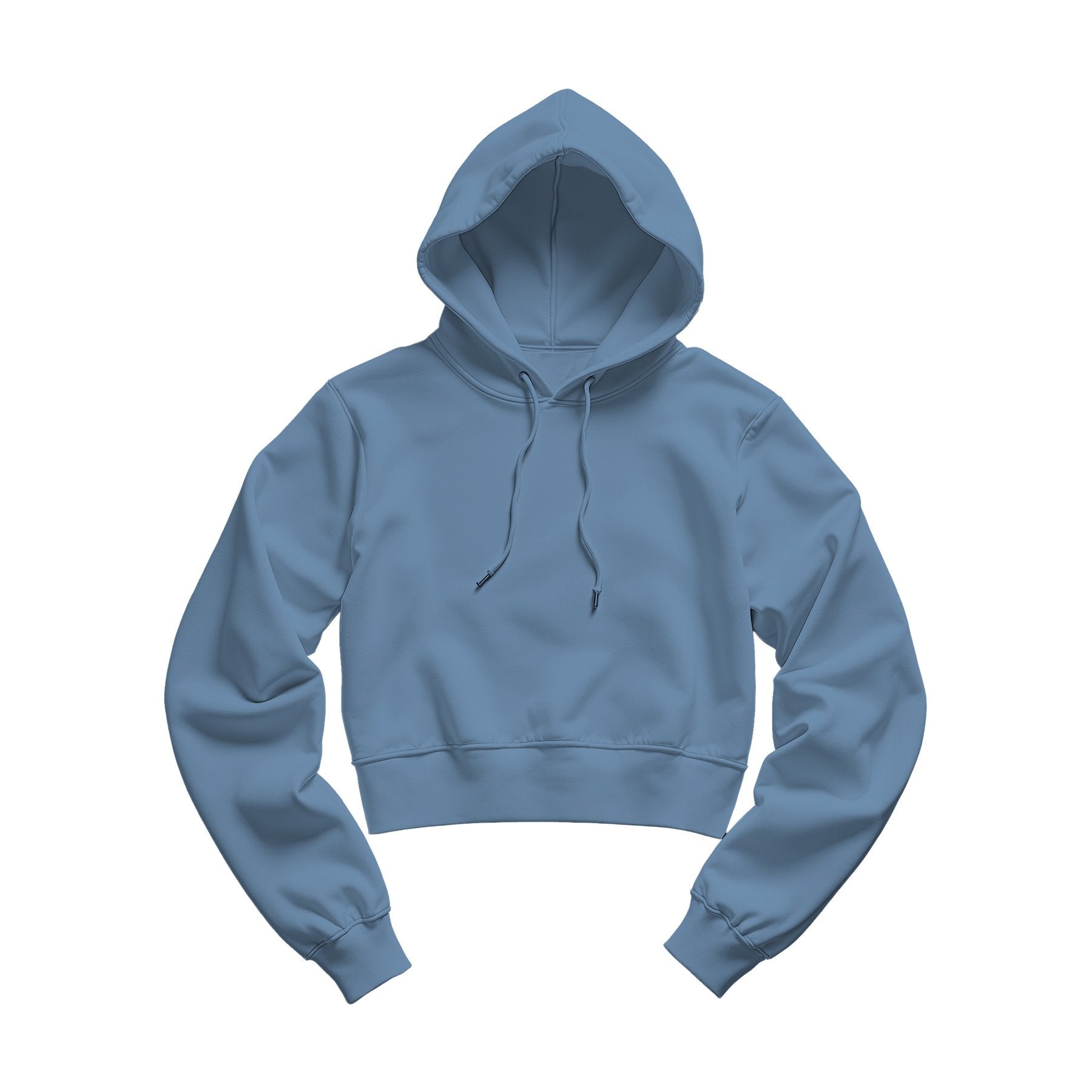 Womens Hoodie Mockup | Blue Jean Crop Fit | Etsy POD Mockup Template | Instant Download JPG | Commercial Use | MockupBulk