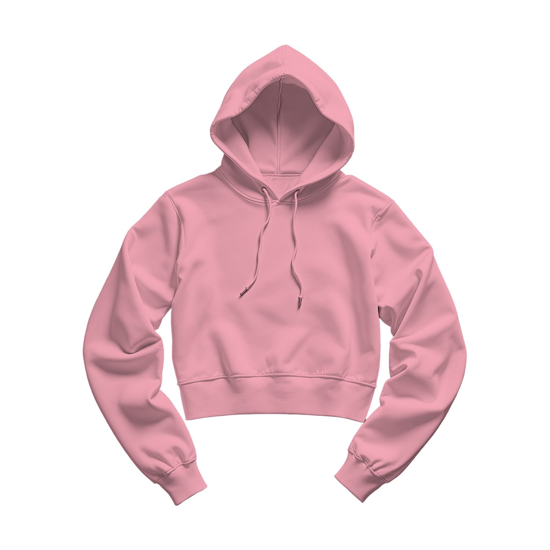 Womens Hoodie Mockup | Charity Pink Crop Fit | Instant JPG Download | Commercial Licence | Etsy POD Print Mockup | MockupBulk