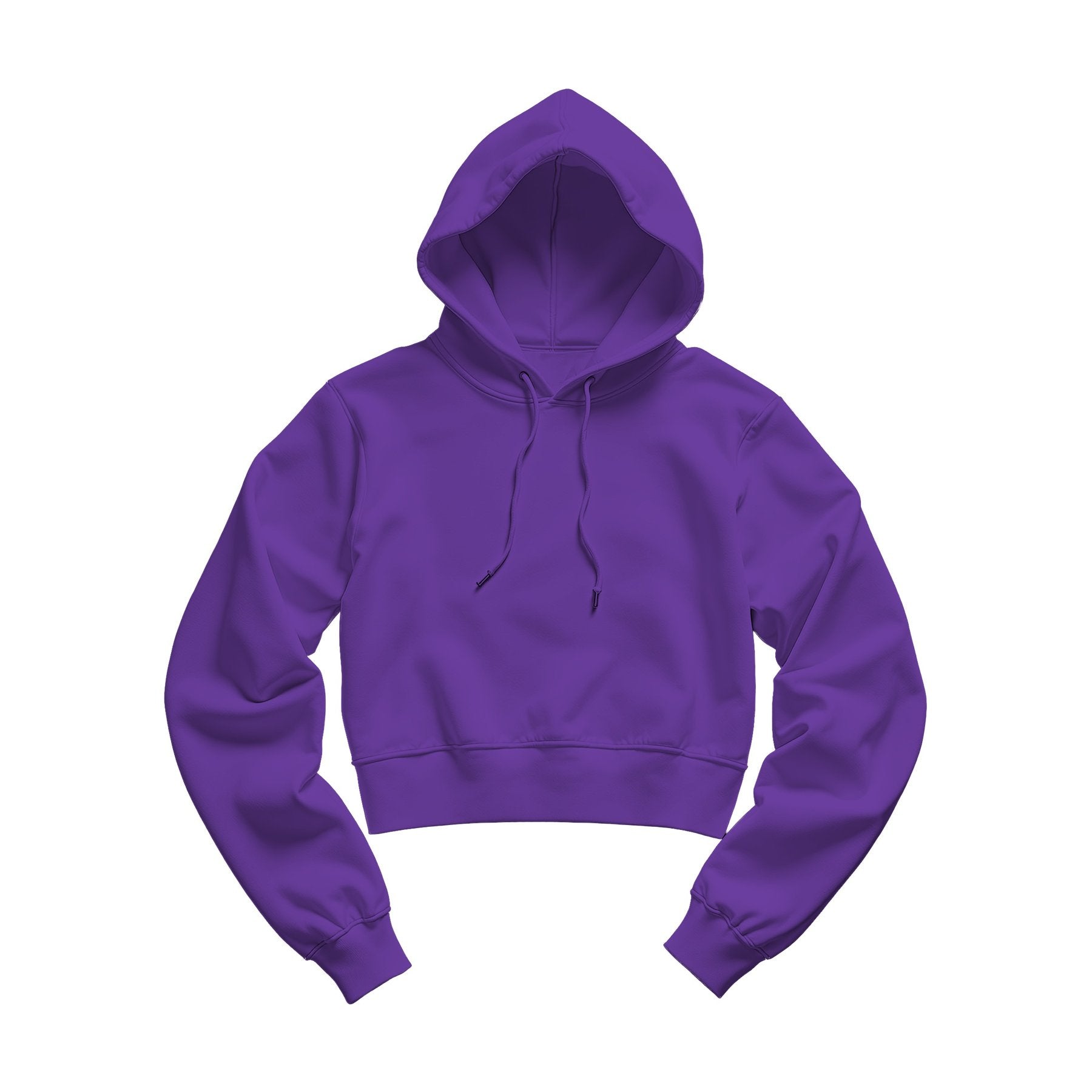 Womens Hoodie Mockup | Grape Crop Fit | JPG Mockup Download | For POD Sellers Designers Etsy Shops | Commercial Use | MockupBulk