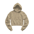 Womens Hoodie Mockup, Khaki Crop Fit | High Resolution JPG | POD Mockup Template | Commercial Use Download | MockupBulk