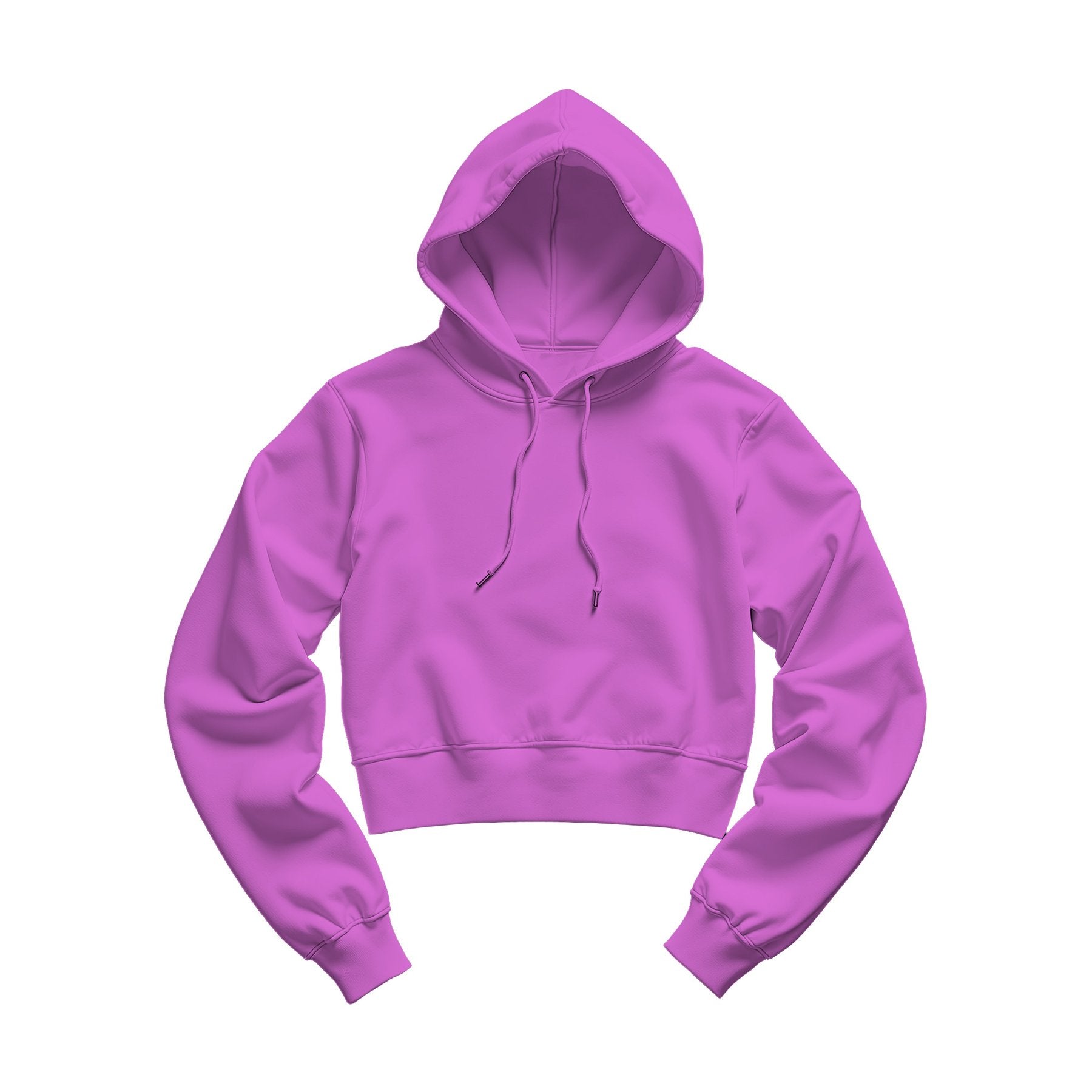 Womens Hoodie Mockup | Orchid Crop Fit — High-Res JPG Instant Download | Commercial Use | Etsy POD Shopify Template | MockupBulk