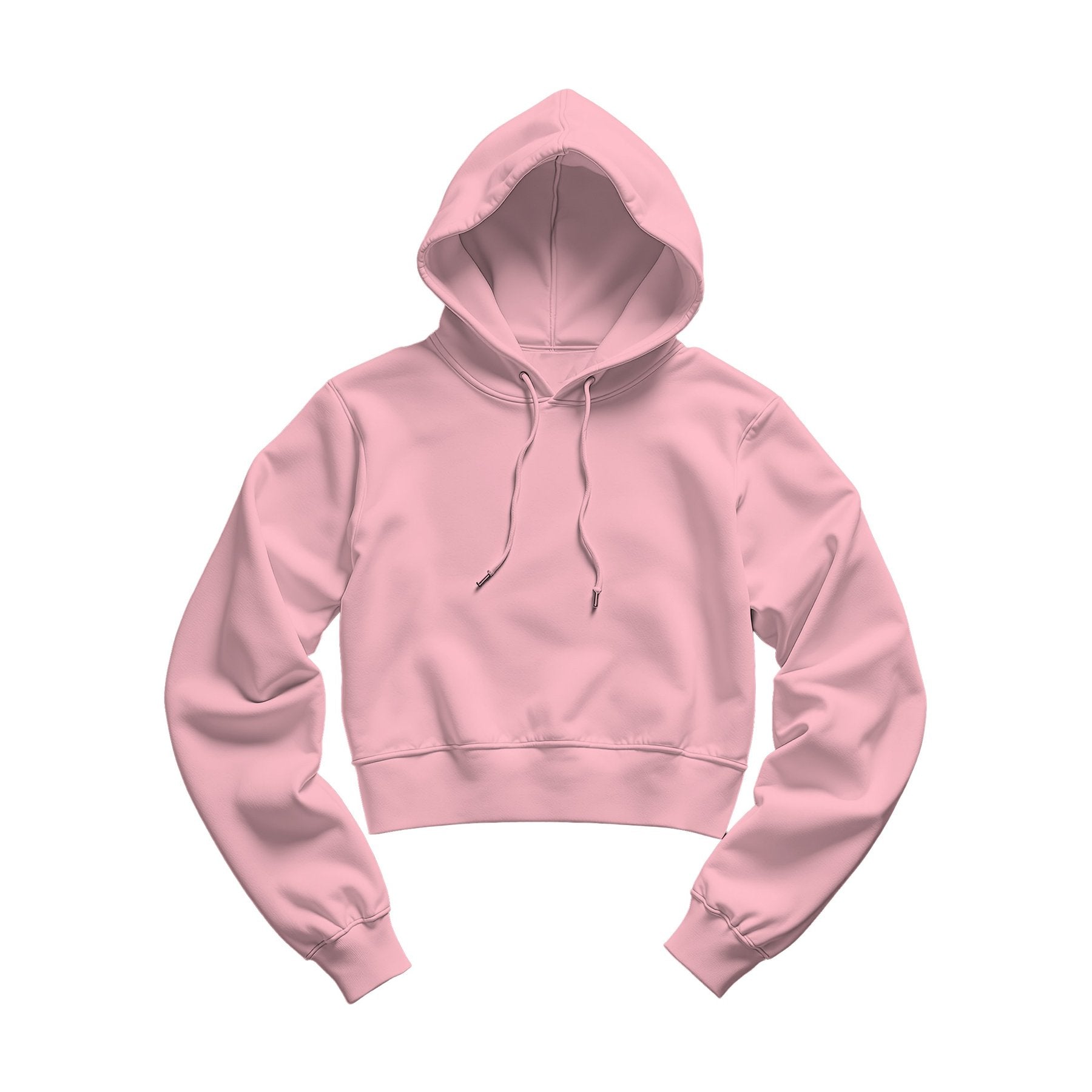 Pink Crop Fit Womens Hoodie Mockup | Instant JPG Download | Commercial Licence | Etsy POD Print Mockup | MockupBulk