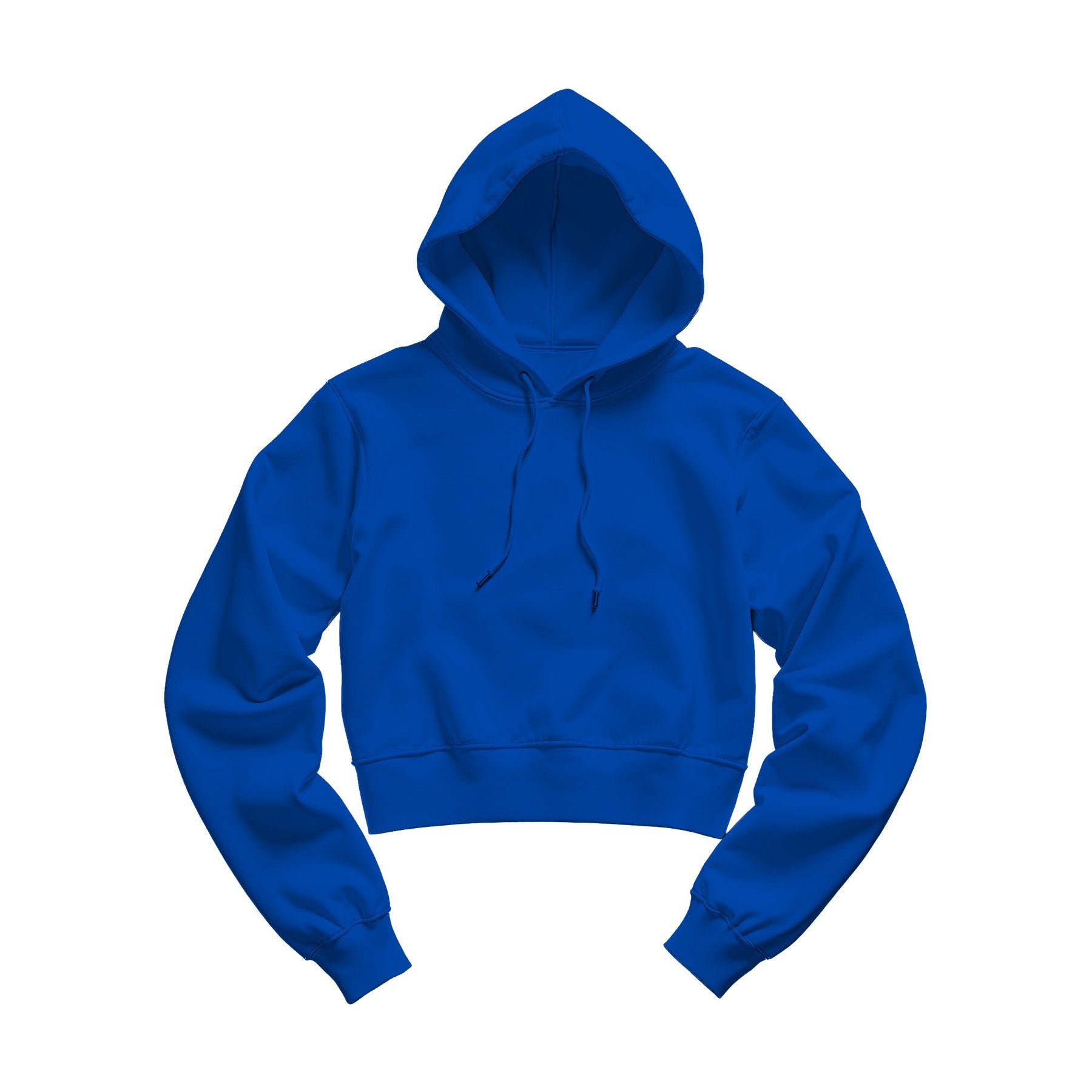 Womens Hoodie Mockup | Royal Crop Fit | POD Print Mockup | Instant JPG Download | Commercial Licence Included | MockupBulk