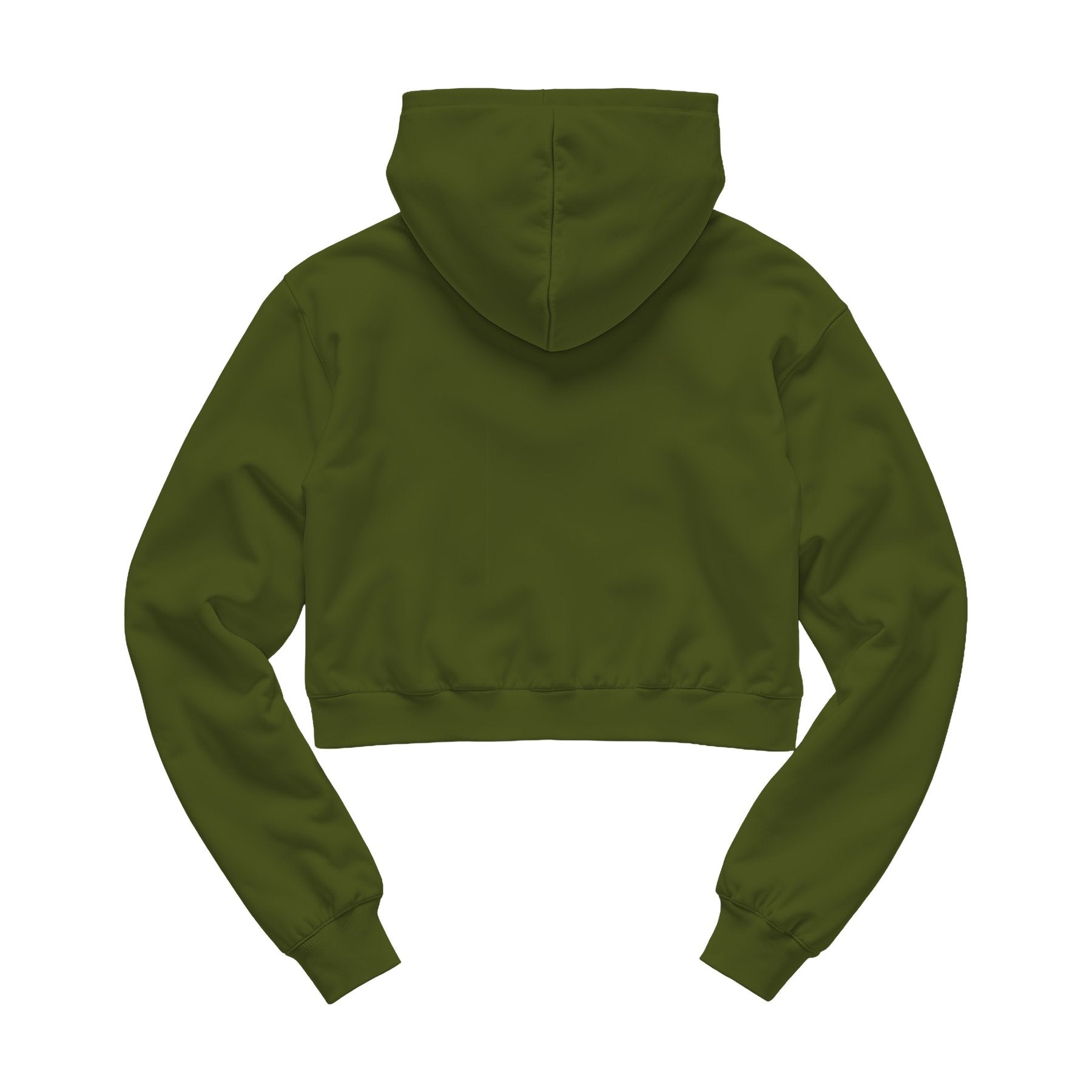 Womens Hoodie Mockup — Army Crop Fit Back View — Instant JPG Download | Commercial Licence | Etsy POD Print Mockup | MockupBulk