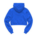 Blue Crop Fit Back View Womens Hoodie Mockup | High-Res JPG Instant Download | Commercial Use | Etsy POD Shopify Template | MockupBulk