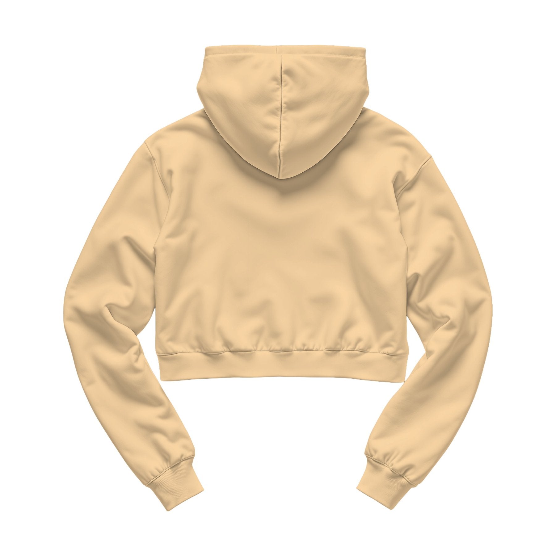 Womens Hoodie Mockup | Sunset Crop Fit Back View — JPG Digital Download | Etsy Shopify Mockup | Commercial Licence Included | MockupBulk