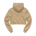Womens Hoodie Mockup, Tan Crop Fit Back View | Digital JPG Mockup | Commercial Licence | For Etsy Printful Printify | MockupBulk