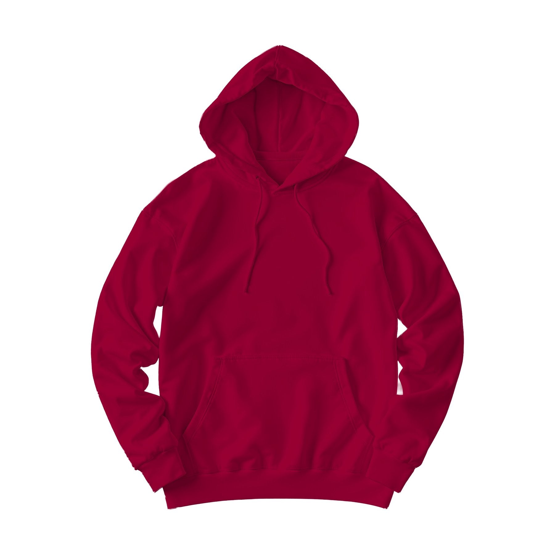 Unisex Hoodie Mockup, Antique Cherry Red Oversized Fit | Print on Demand Mockup | High-Res JPG Download | Commercial Use Included | MockupBulk
