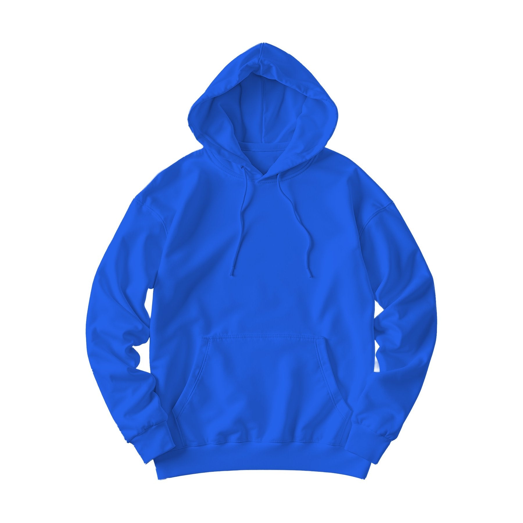 Unisex Hoodie Mockup, Blue Oversized Fit | High Resolution JPG | POD Mockup Template | Commercial Use Download | MockupBulk