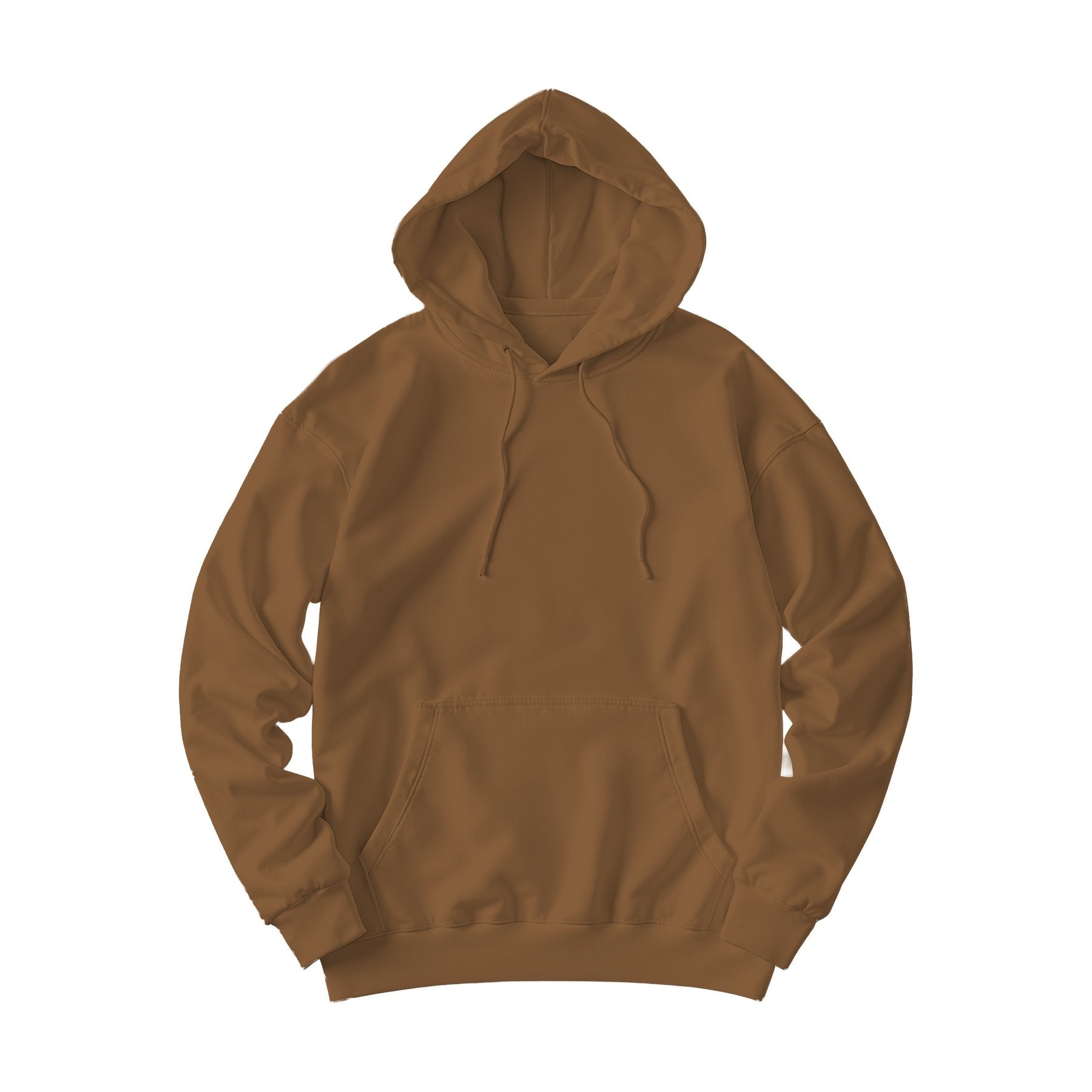Unisex Hoodie Mockup | Cocoa Oversized Fit — High Resolution JPG | POD Mockup Template | Commercial Use Download | MockupBulk
