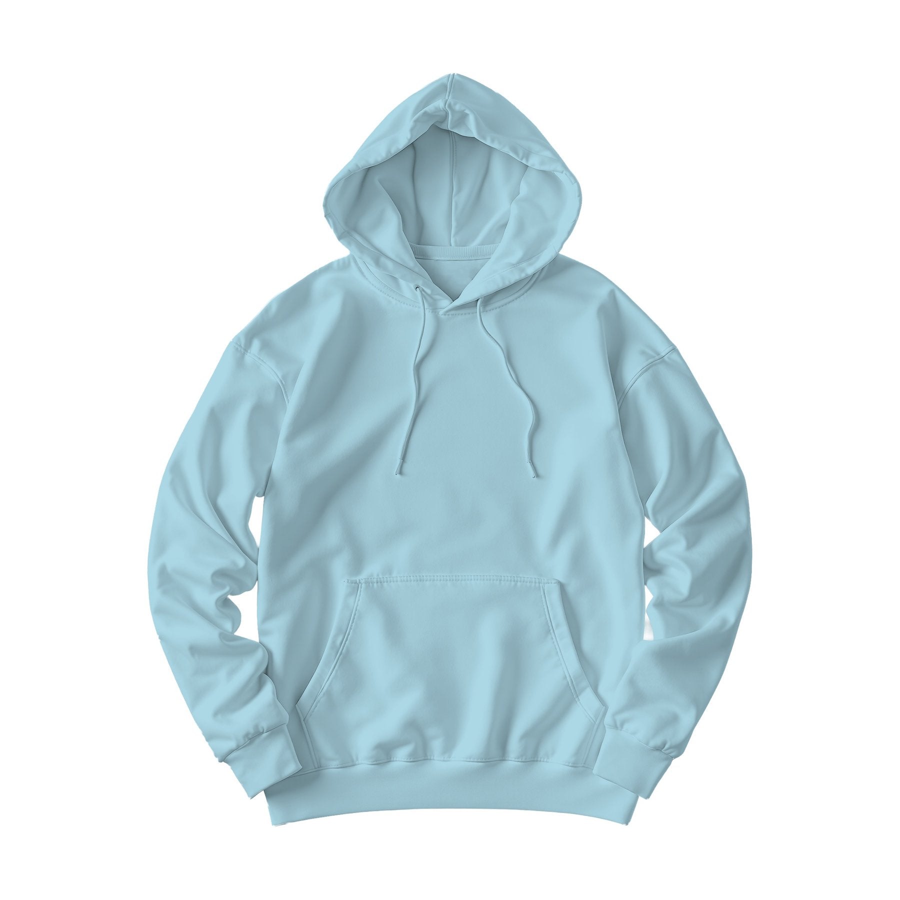 Unisex Hoodie Mockup | Light Blue Oversized Fit | Shopify Etsy Mockup Template | High-Res JPG | Commercial Use Download | MockupBulk