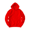Unisex Hoodie Mockup | Red Oversized Fit — JPG Mockup Download | For POD Sellers Designers Etsy Shops | Commercial Use | MockupBulk