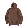 Brown Oversized Fit Back View Unisex Hoodie Mockup | Product Mockup JPG | Instant Download | Commercial Use for POD Sellers | MockupBulk