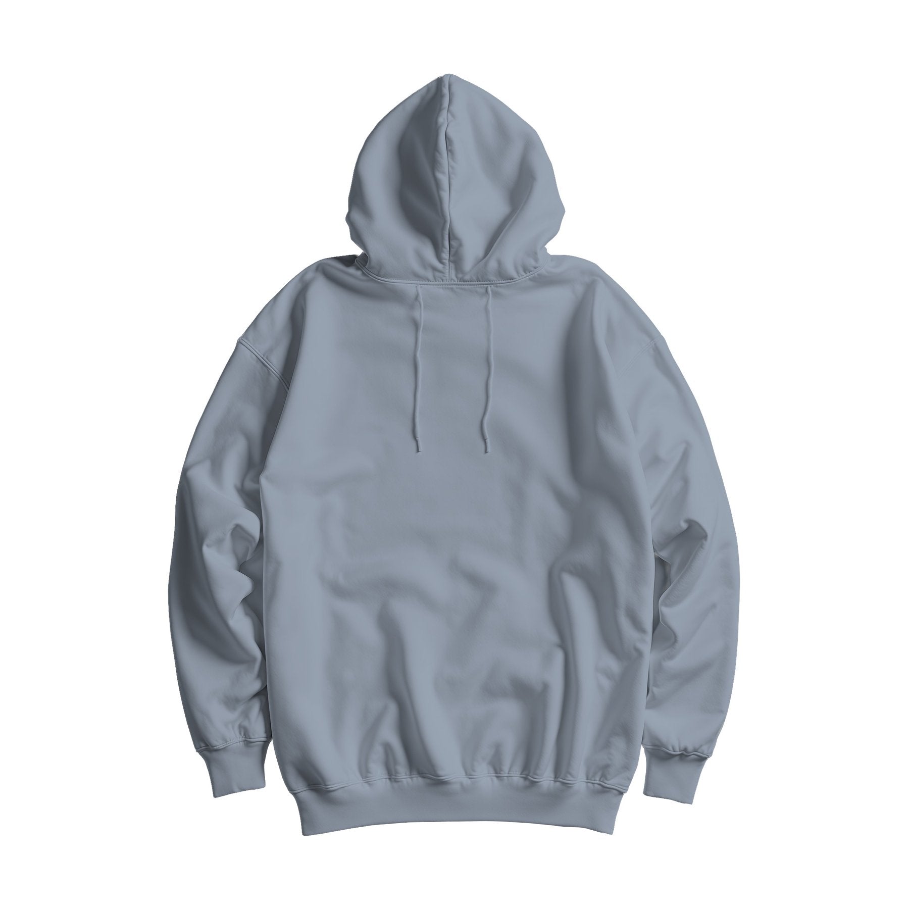 Chambray Oversized Fit Back View Unisex Hoodie Mockup | Etsy POD Mockup Template | Instant Download JPG | Commercial Use | MockupBulk