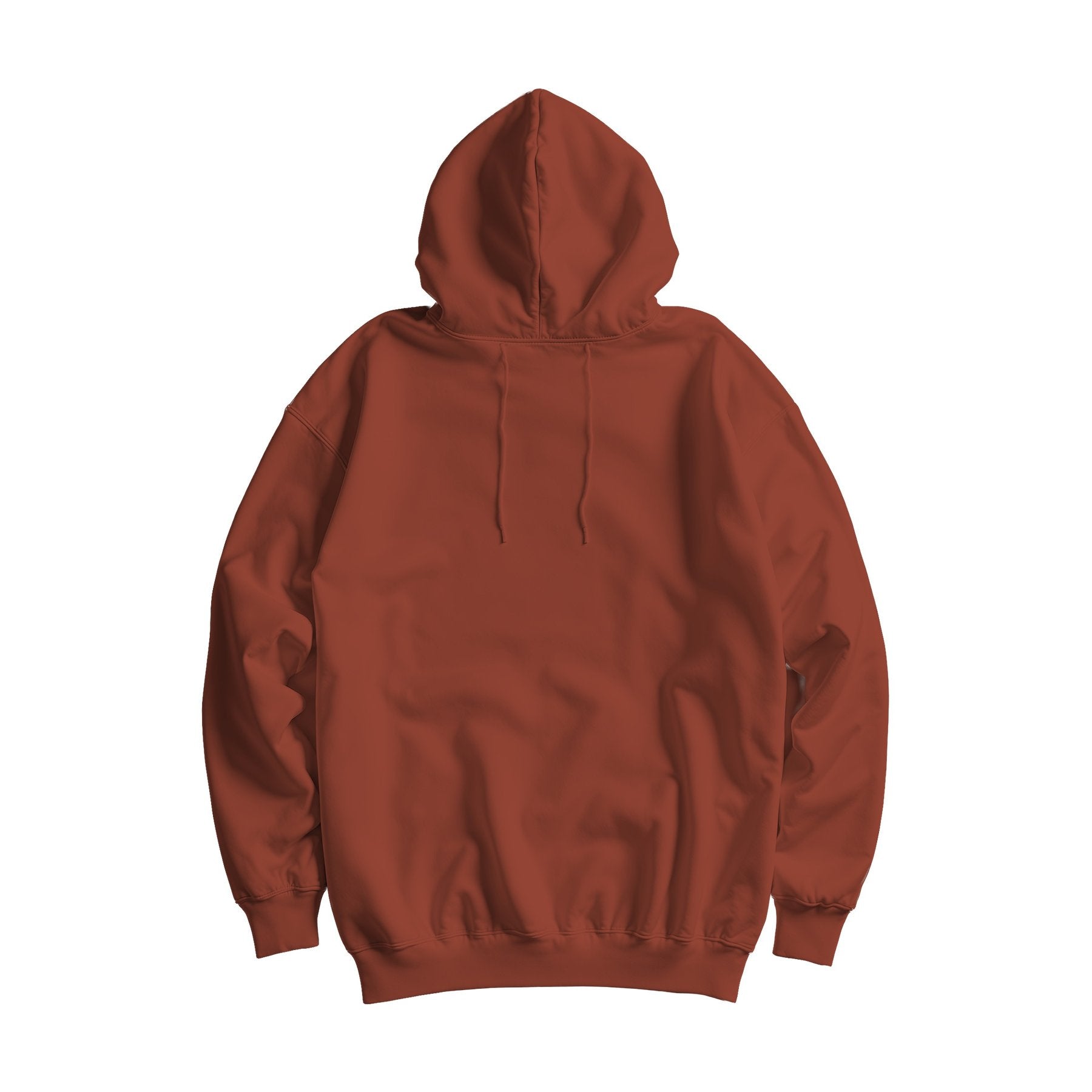 Unisex Hoodie Mockup | Chestnut Oversized Fit Back View — JPG Digital Download | Etsy Shopify Mockup | Commercial Licence Included | MockupBulk