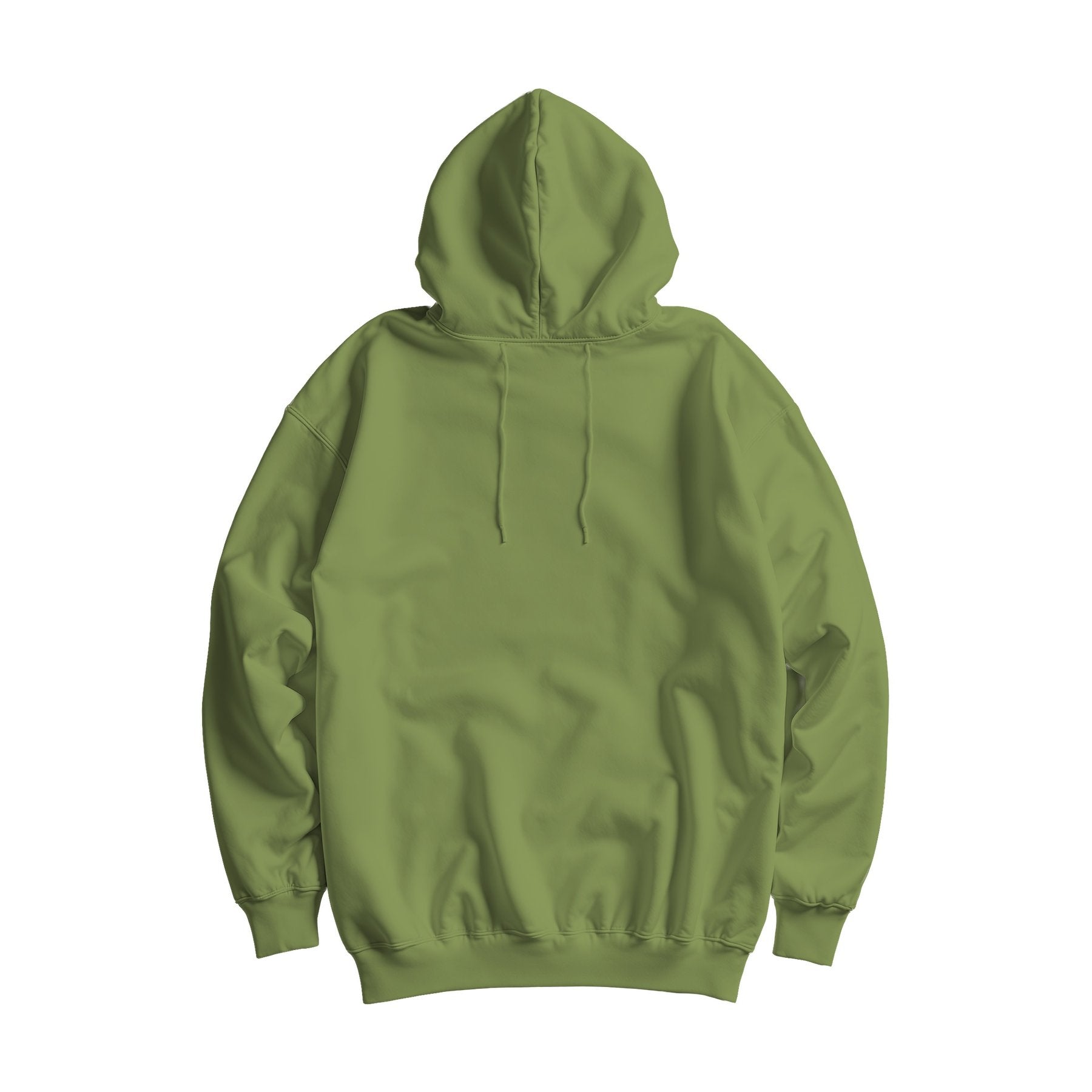 Unisex Hoodie Mockup | Moss Oversized Fit Back View — Instant Download JPG Mockup | POD Etsy Redbubble Printful | Commercial Use | MockupBulk