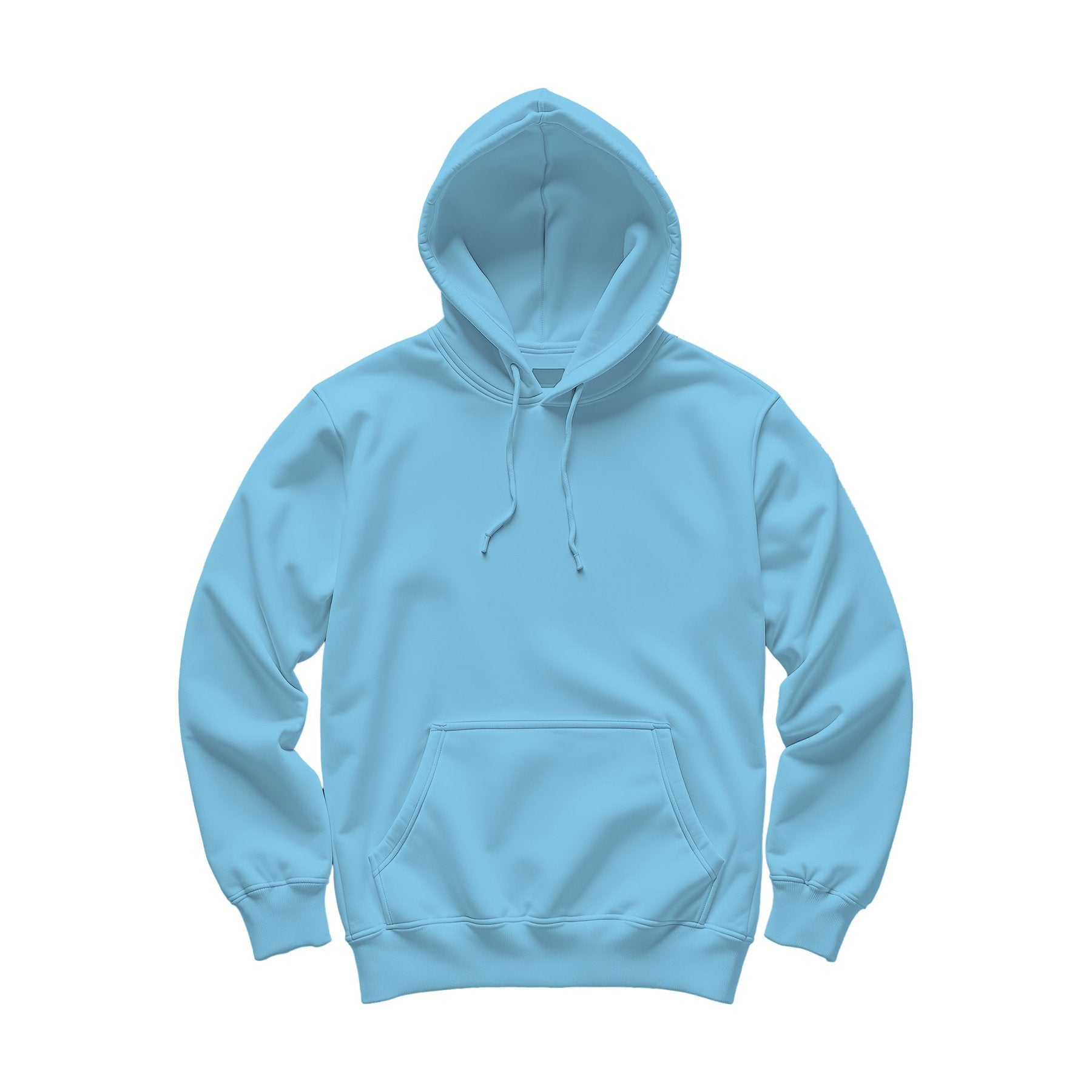 Unisex Hoodie Mockup | Baby Blue — High-Res JPG Instant Download | Commercial Use | Etsy POD Shopify Template | MockupBulk