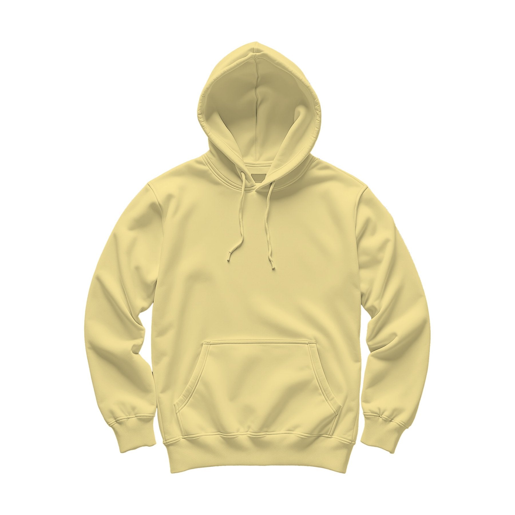 Unisex Hoodie Mockup, Butter | Instant Download JPG Mockup | POD Etsy Redbubble Printful | Commercial Use | MockupBulk
