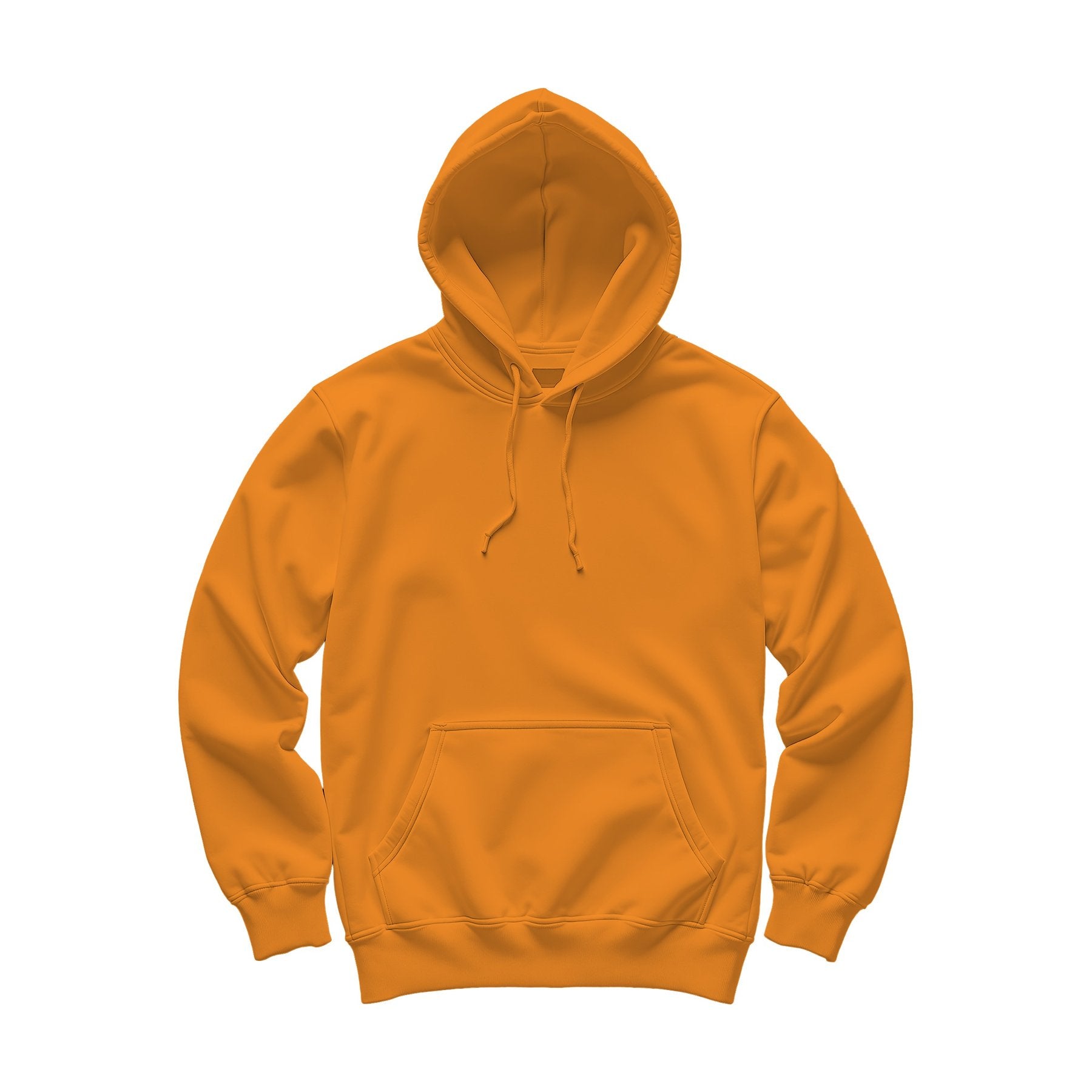 Unisex Hoodie Mockup, Classic Orange | High-Res JPG Instant Download | Commercial Use | Etsy POD Shopify Template | MockupBulk