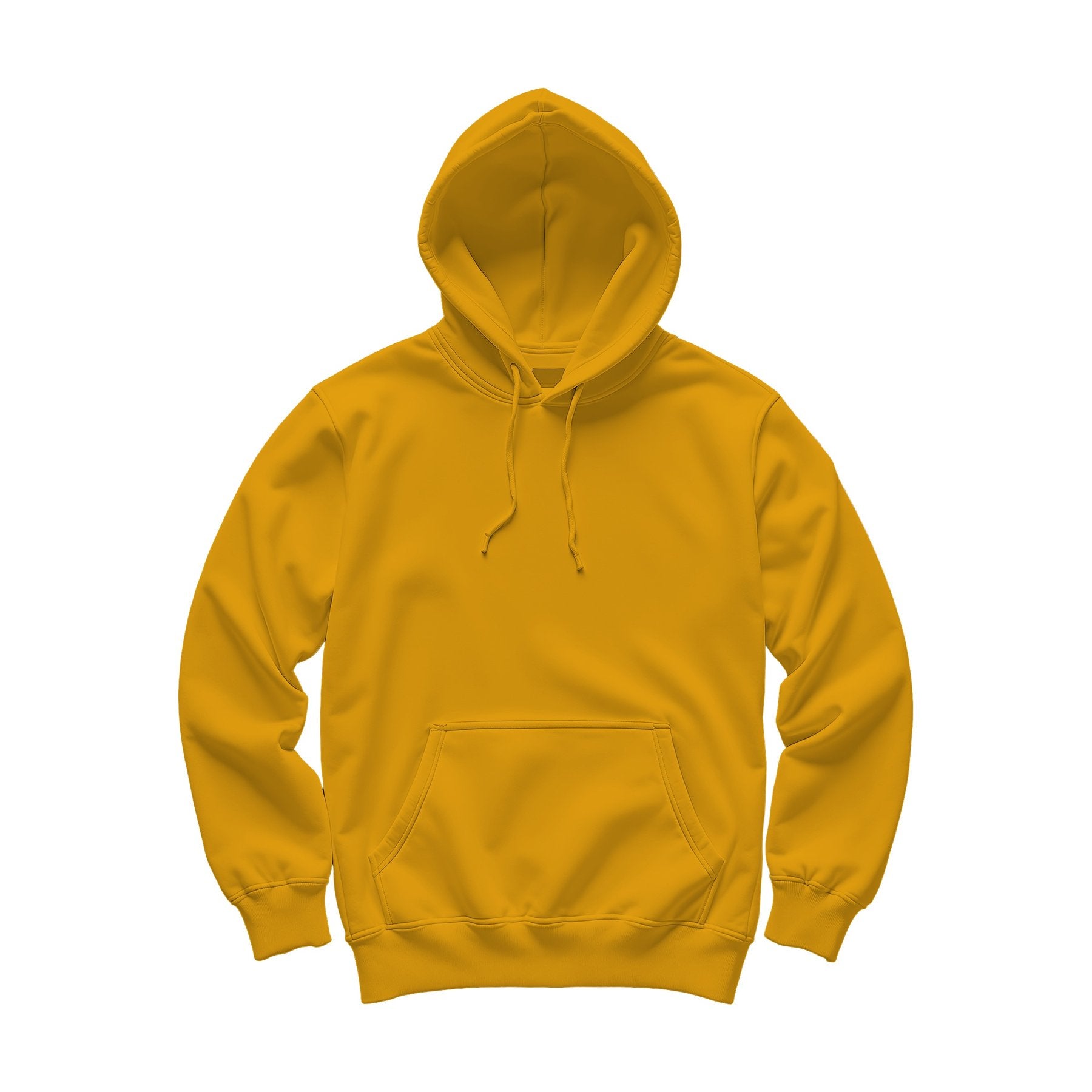 Unisex Hoodie Mockup | Mustard — High-Res Mockup Template | JPG Digital Download | Commercial Licence | MockupBulk