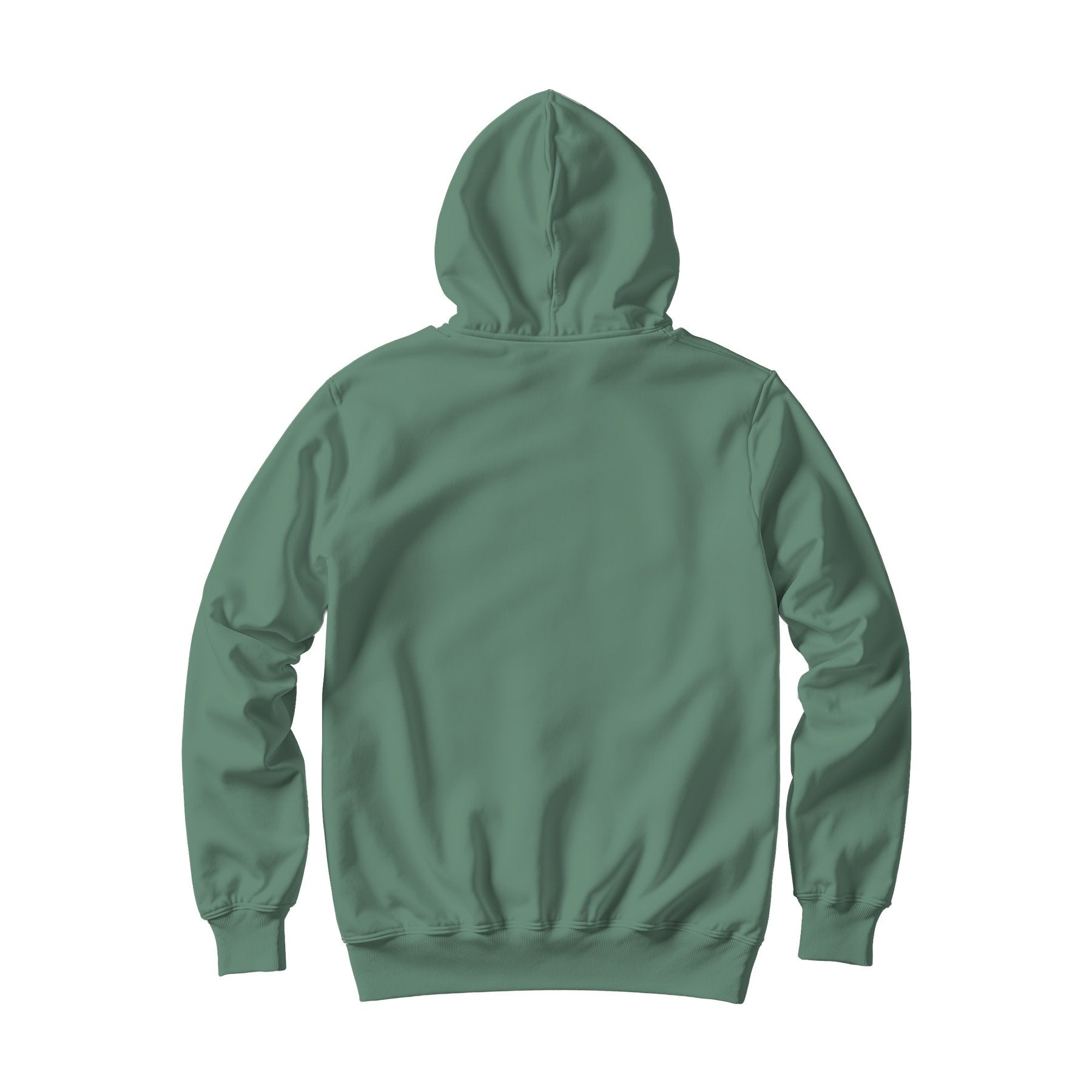 Unisex Hoodie Mockup | Antique Jade Dome Back View | Shopify Etsy Mockup Template | High-Res JPG | Commercial Use Download | MockupBulk