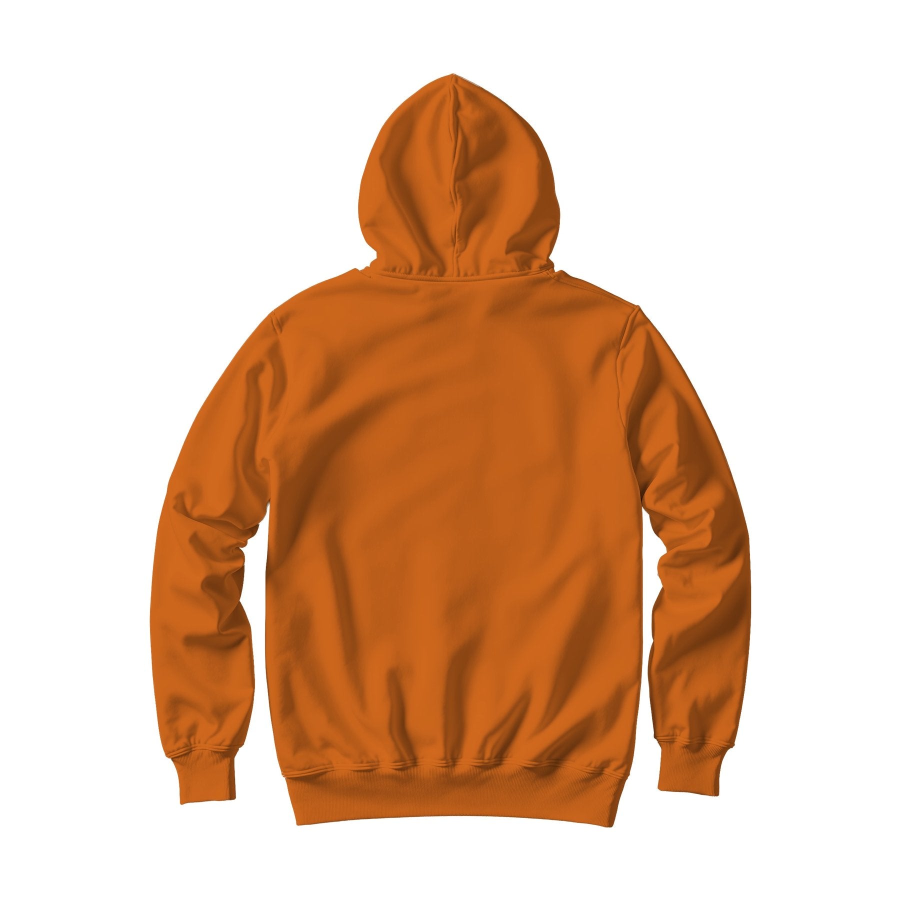 Unisex Hoodie Mockup, Antique Orange Back View | Shopify Etsy Mockup Template | High-Res JPG | Commercial Use Download | MockupBulk
