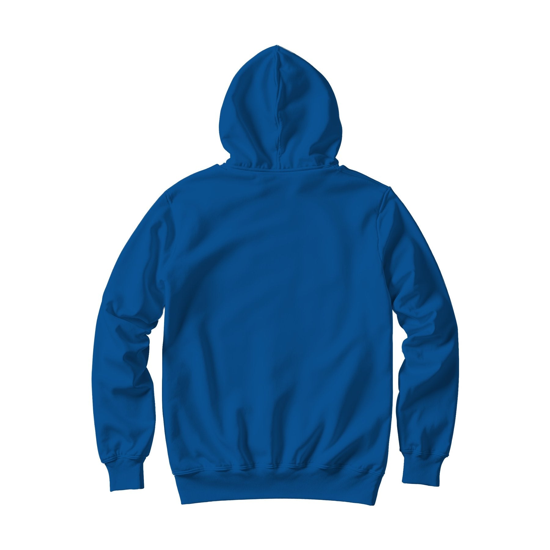 Unisex Hoodie Mockup, Antique Sapphire Back View | High-Res JPG Instant Download | Commercial Use | Etsy POD Shopify Template | MockupBulk