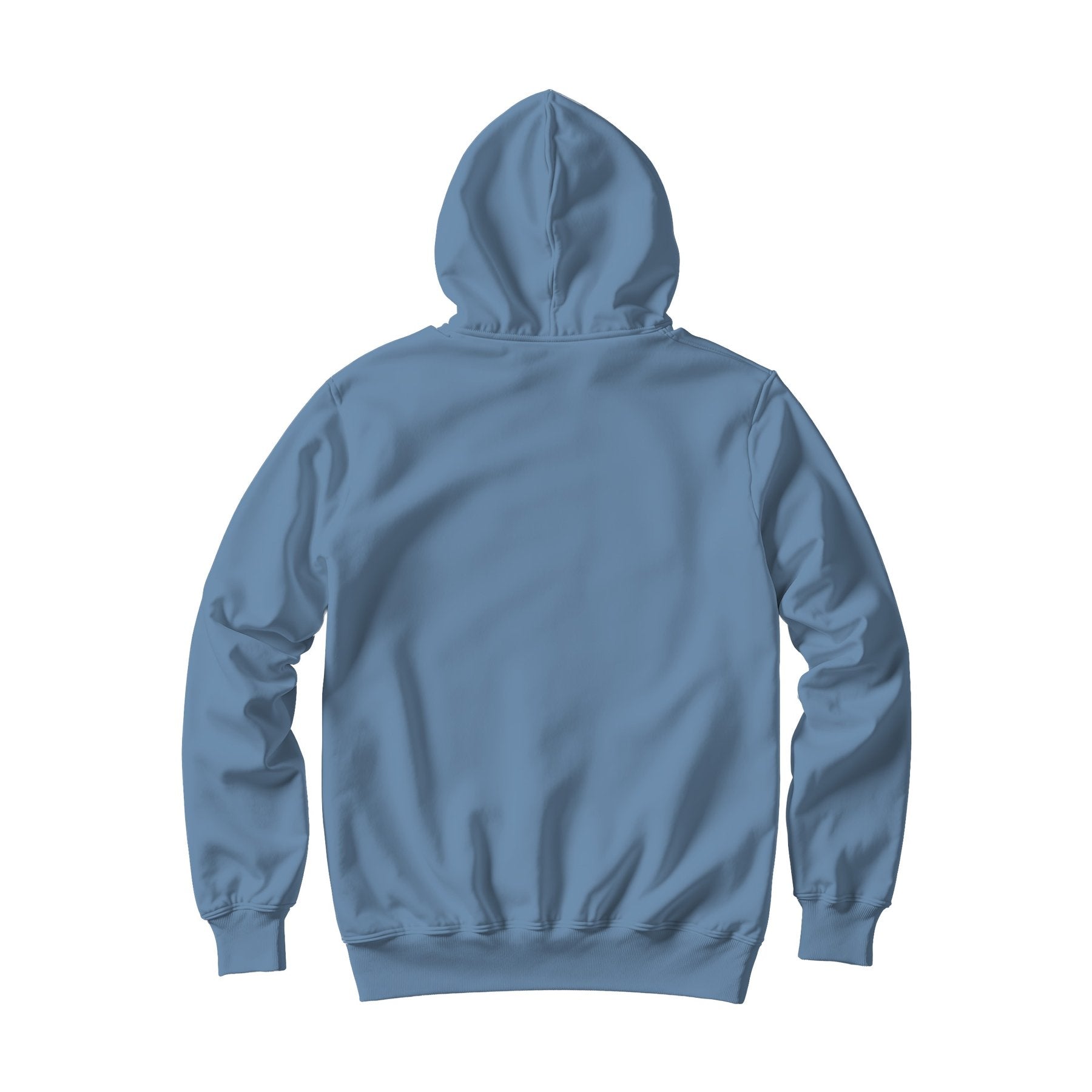 Unisex Hoodie Mockup | Blue Jean Back View — Digital JPG Mockup | Commercial Licence | For Etsy Printful Printify | MockupBulk