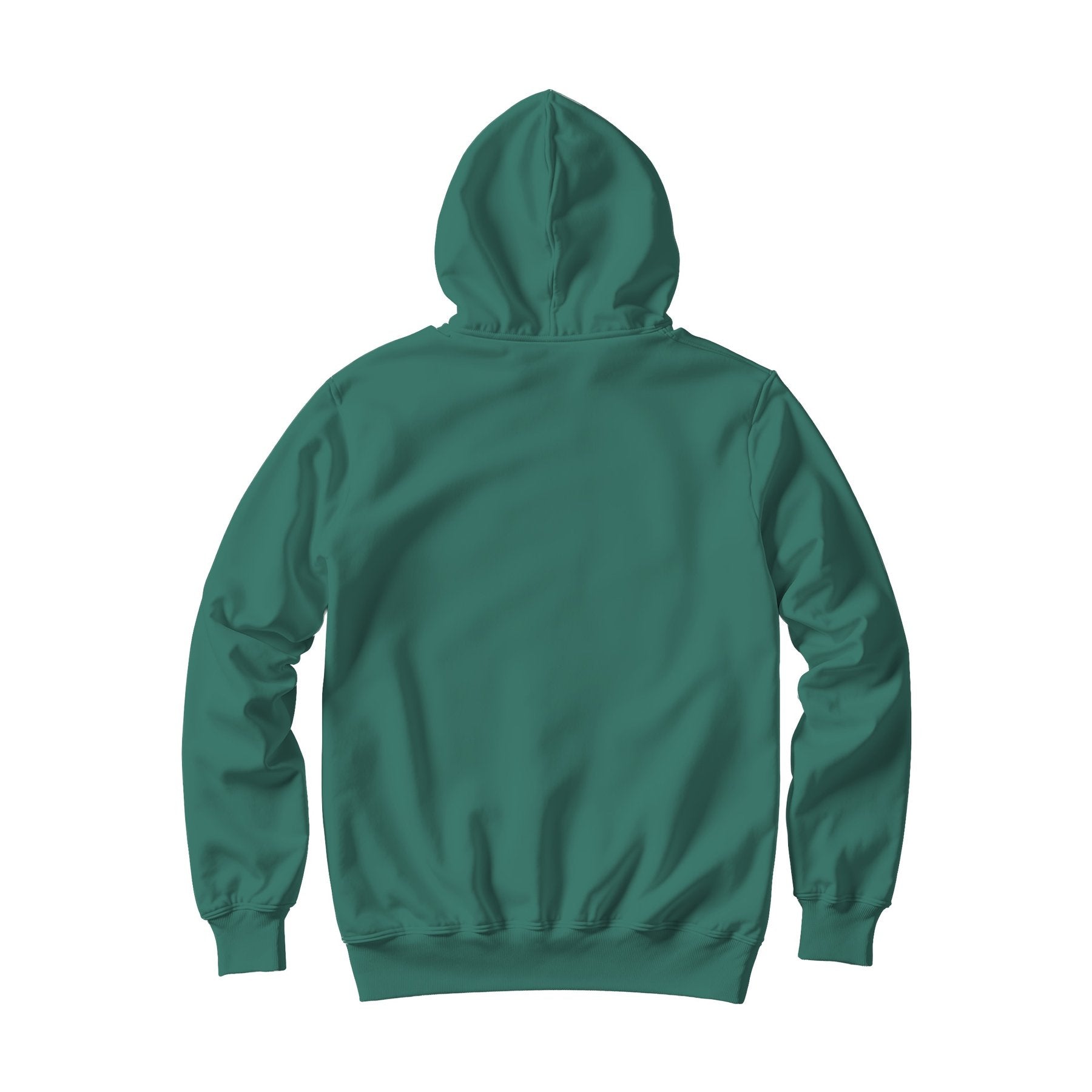 Unisex Hoodie Mockup — Blue Spruce Back View — Instant JPG Download | Commercial Licence | Etsy POD Print Mockup | MockupBulk