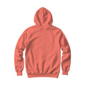 Unisex Hoodie Mockup | Bright Salmon Back View — High-Res Mockup Template | JPG Digital Download | Commercial Licence | MockupBulk