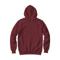 Unisex Hoodie Mockup | Burgundy Back View | Print on Demand Mockup | High-Res JPG Download | Commercial Use Included | MockupBulk