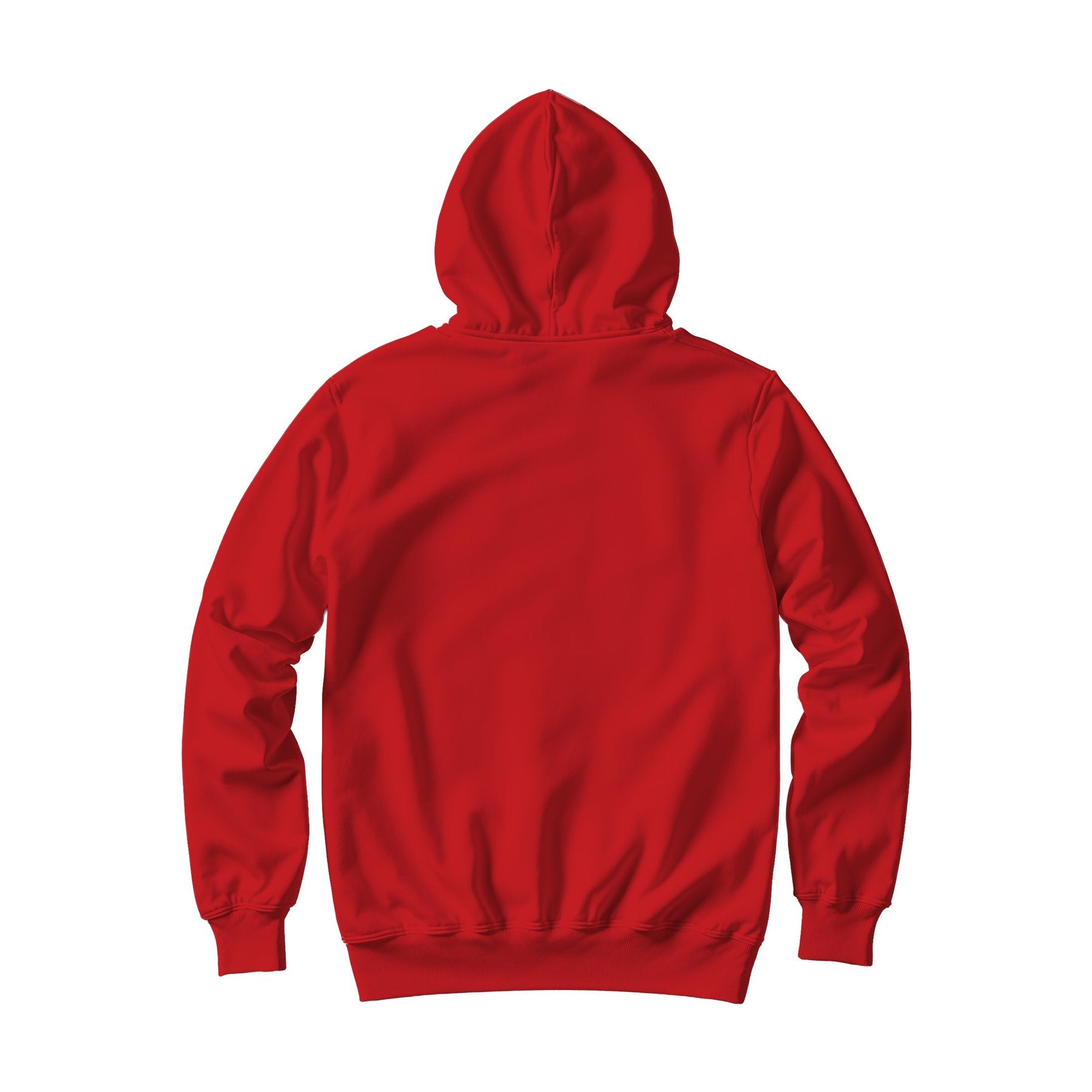 Unisex Hoodie Mockup, Chili Back View | High Resolution JPG | POD Mockup Template | Commercial Use Download | MockupBulk