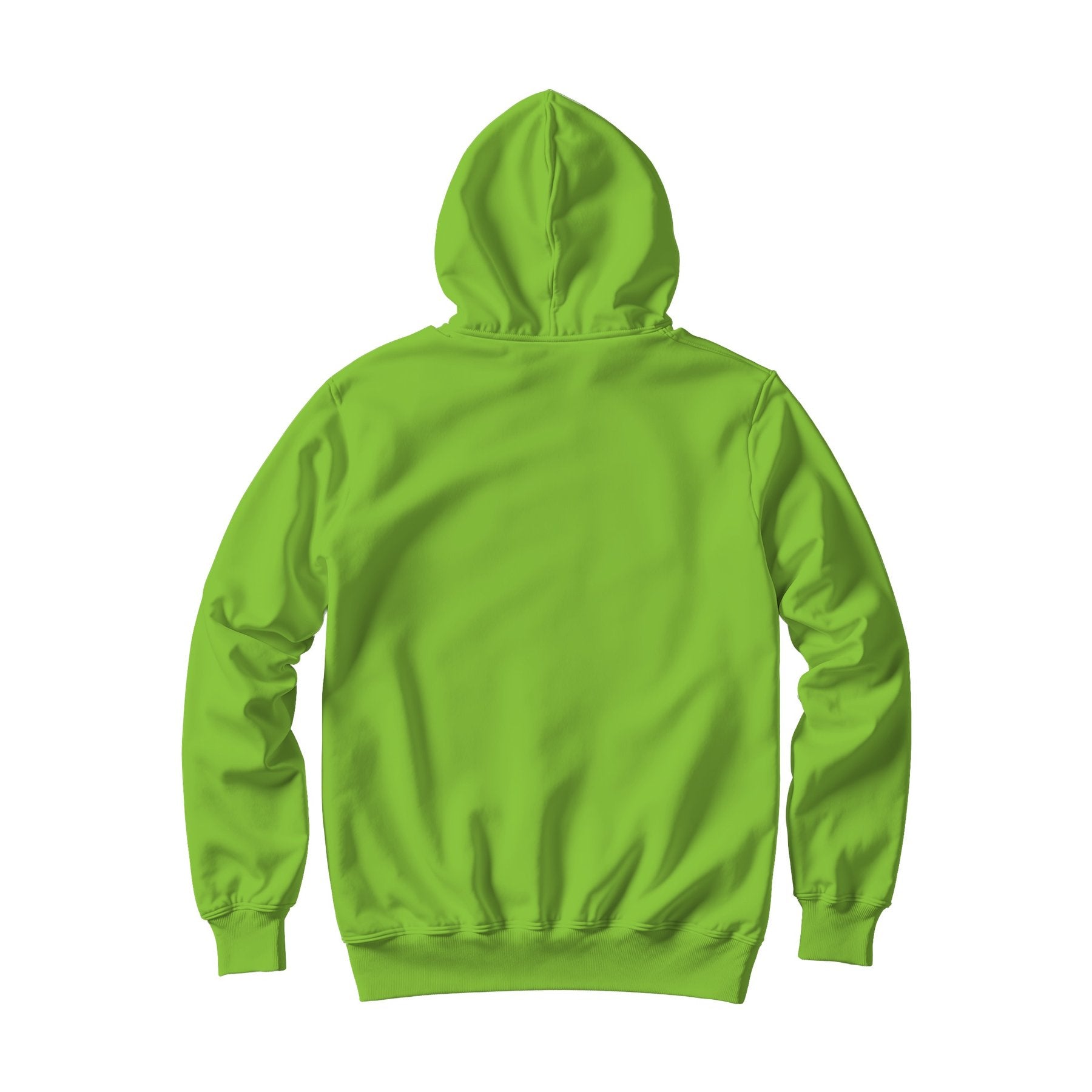 Unisex Hoodie Mockup | Kiwi Back View | POD Print Mockup | Instant JPG Download | Commercial Licence Included | MockupBulk