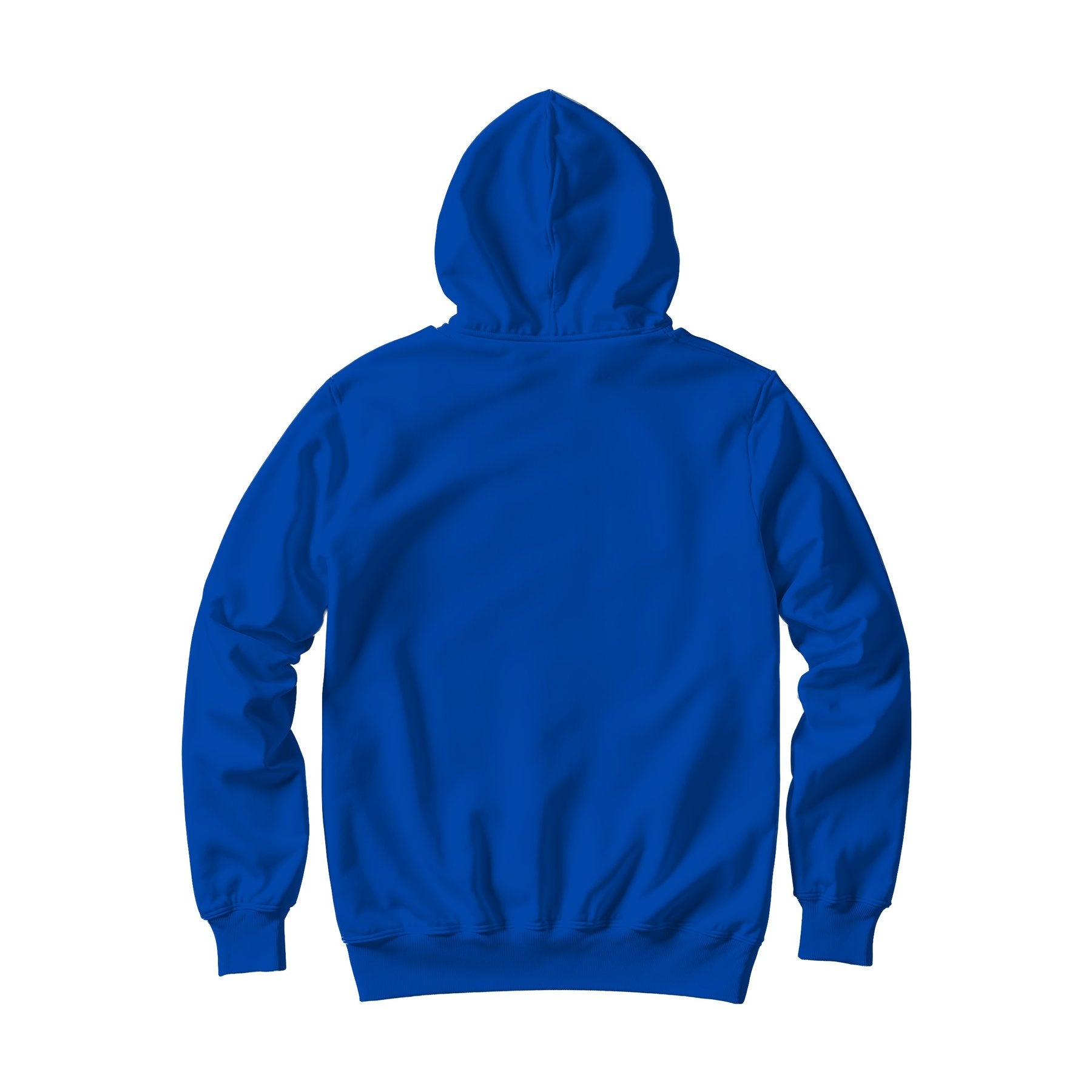 Unisex Hoodie Mockup | Royal Back View — Digital JPG Mockup | Commercial Licence | For Etsy Printful Printify | MockupBulk